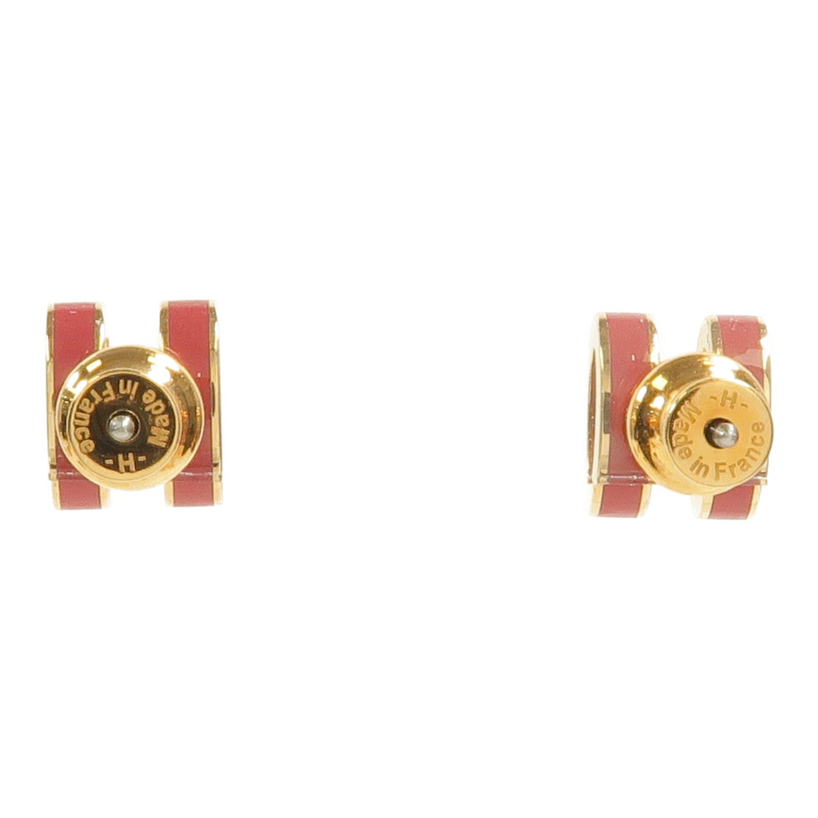 HERMES 金屬Mini Pop H Earrings耳環