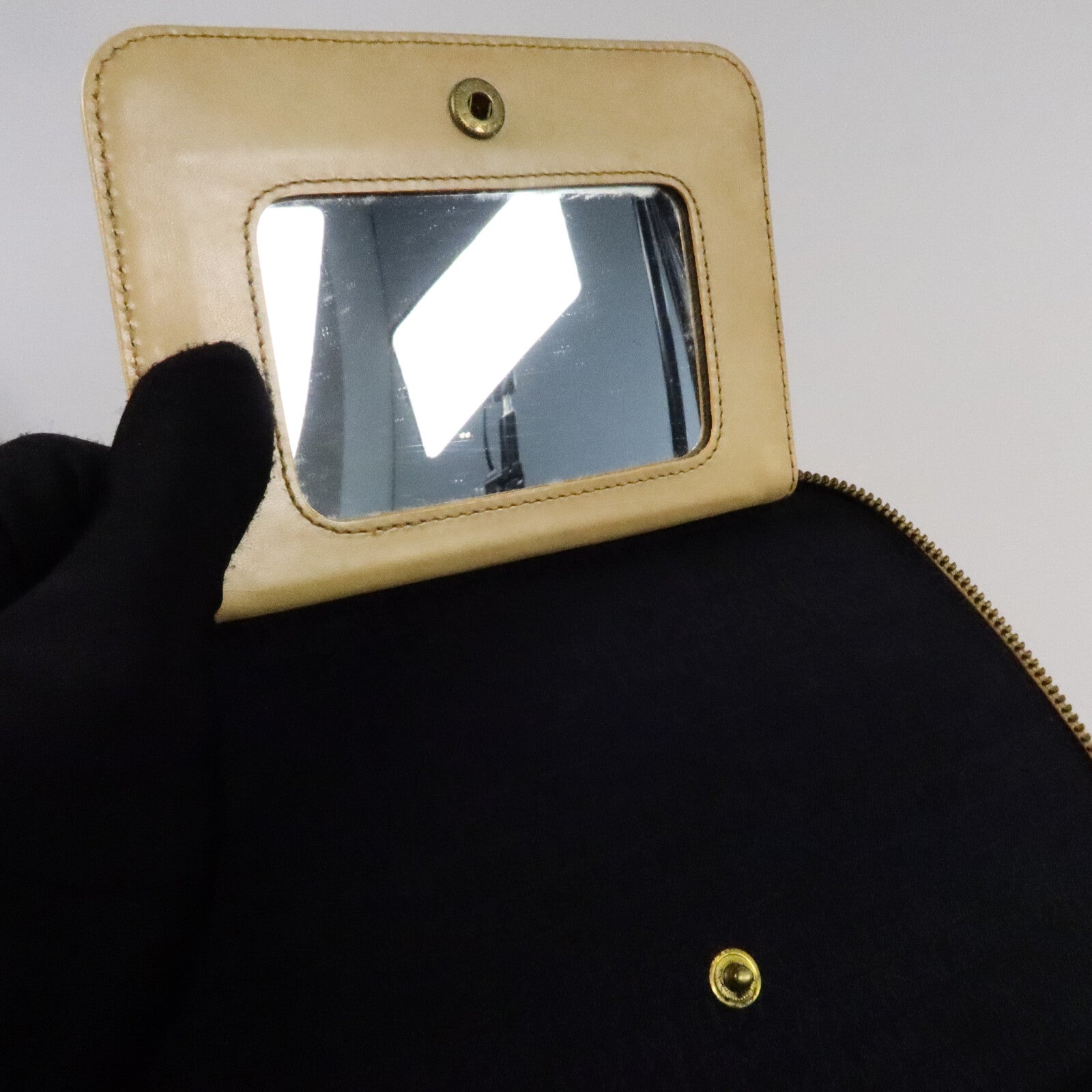 VERSACE 牛皮皮革Vintage Vanity Bag手挽袋