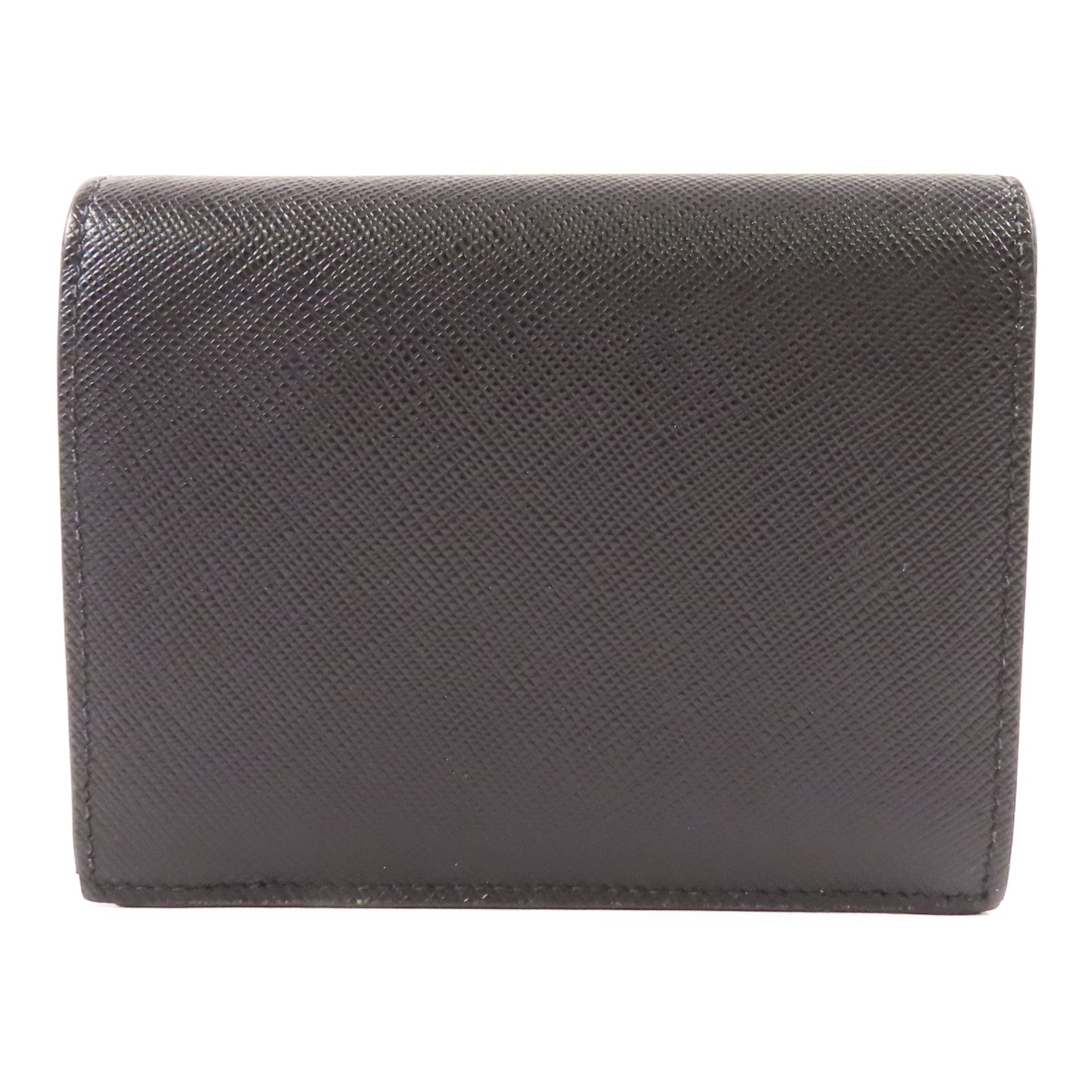 PRADA 牛皮皮革Wallet金扣錢包