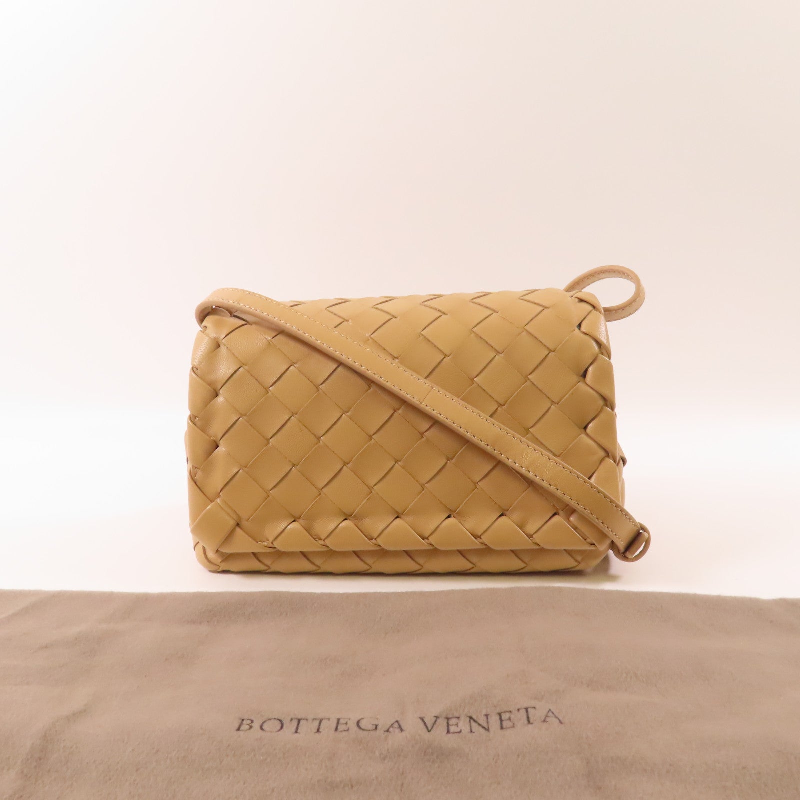 BOTTEGA VENETA 羊皮皮革Shoulder Bag肩背袋
