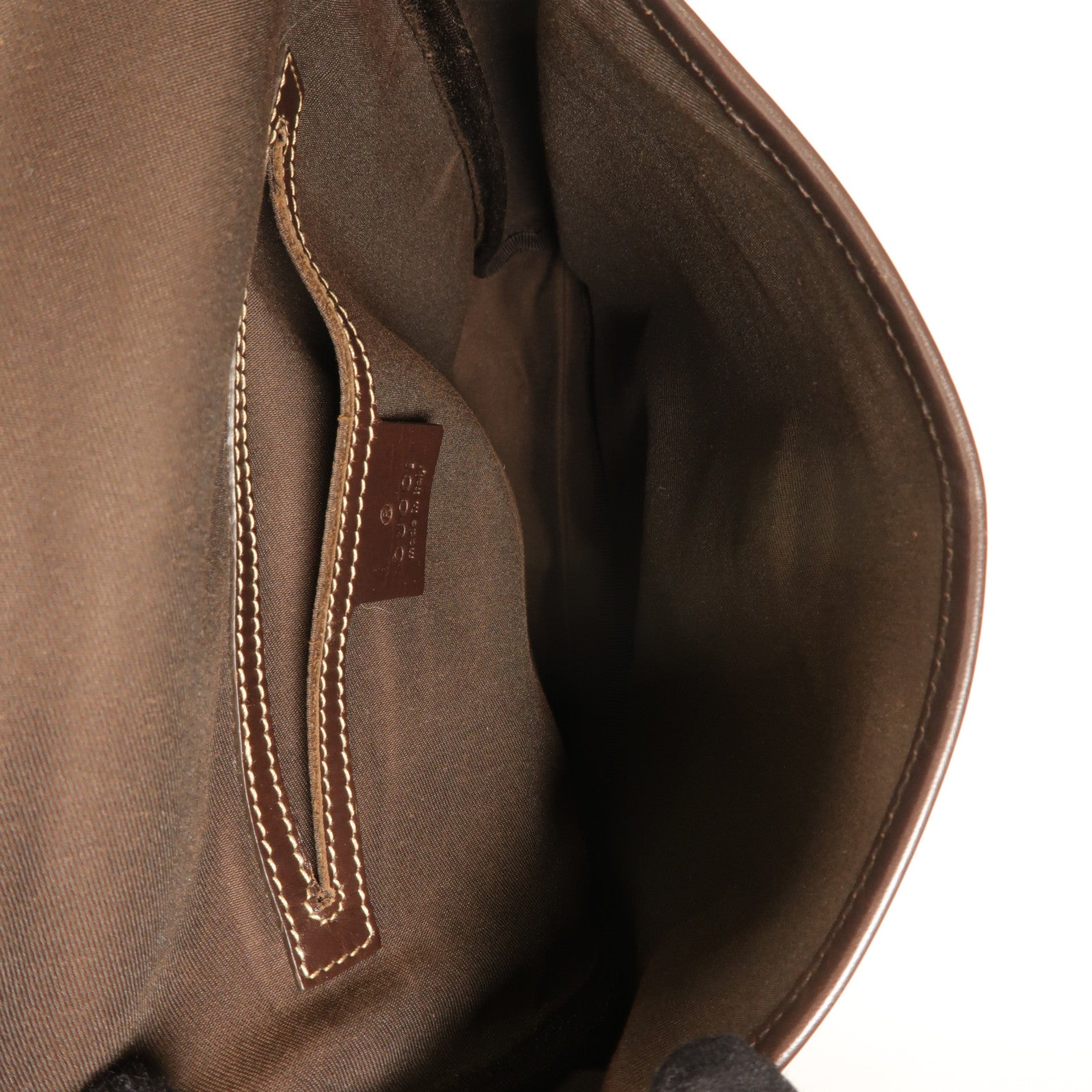 GUCCI 塗層帆布Shoulder Bag金扣肩背袋