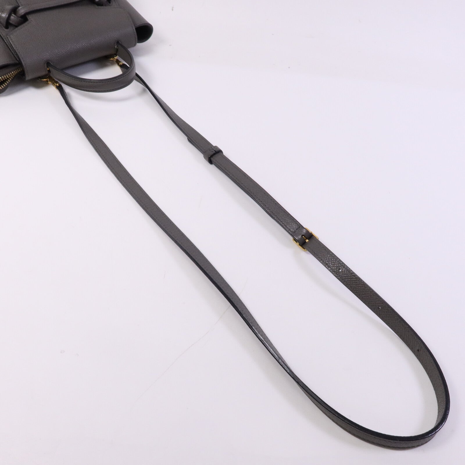 CELINE 牛皮皮革Pico Belt Bag金扣手挽肩背兩用袋