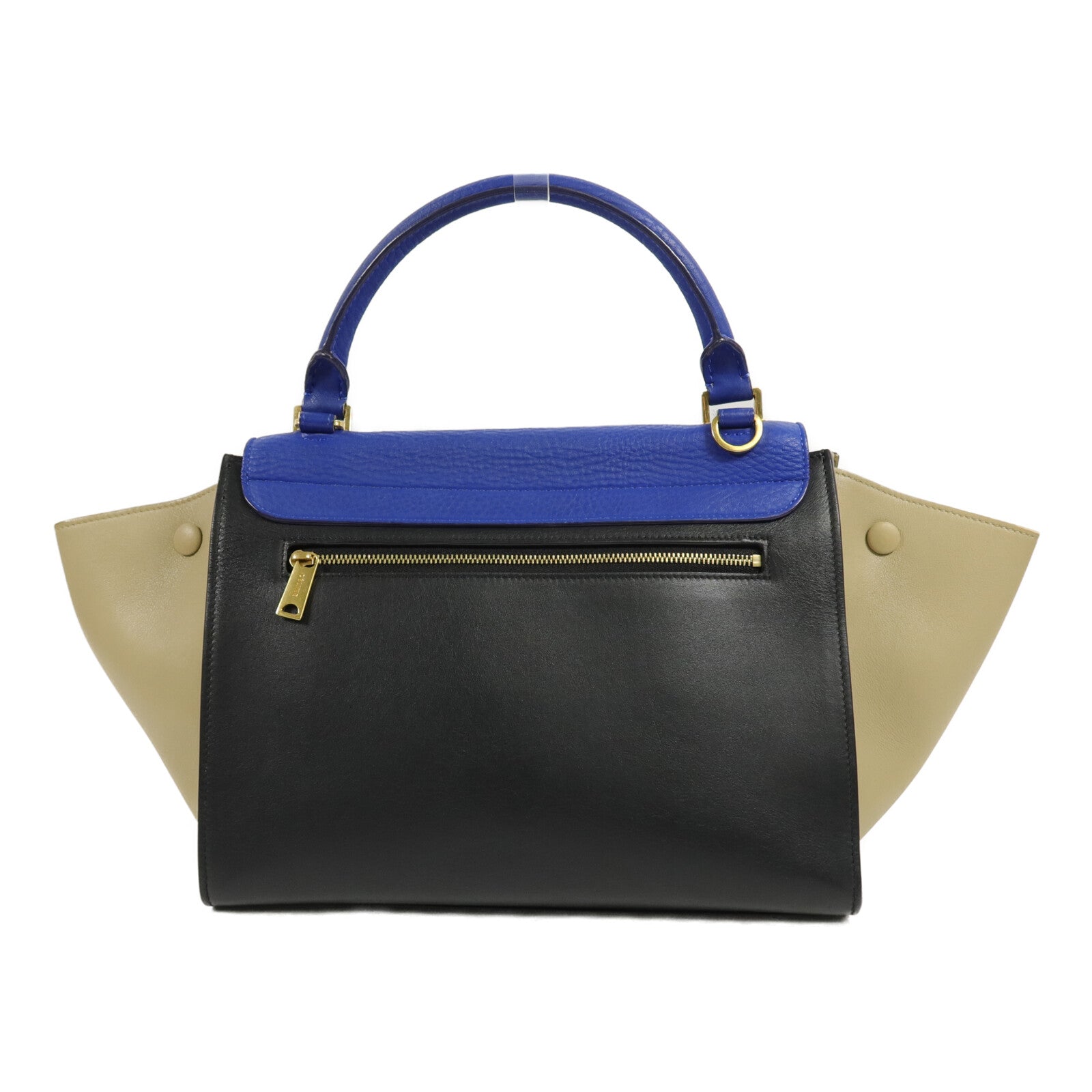CELINE 牛皮皮革Trapeze Medium手挽肩背兩用袋