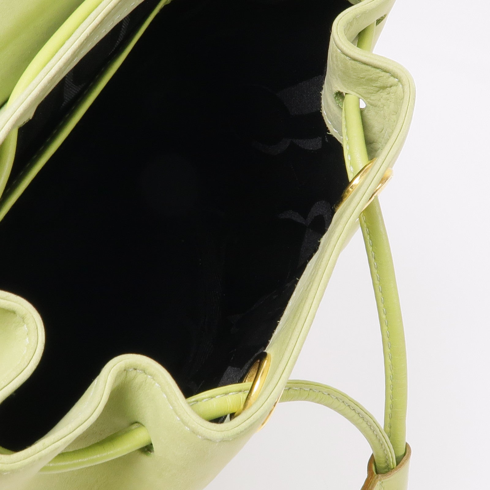 Salvatore Ferragamo 麂皮皮革Backpack金扣背包