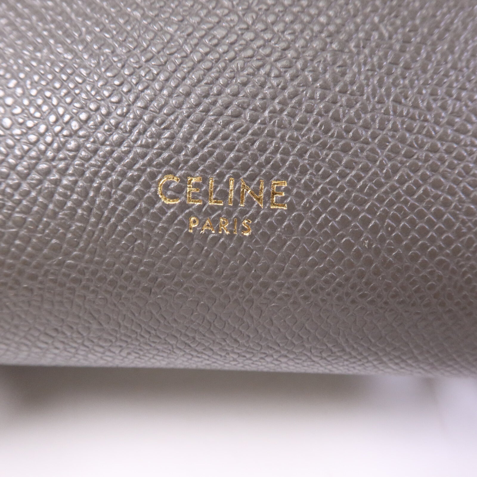 CELINE 牛皮皮革Pico Belt Bag金扣手挽肩背兩用袋