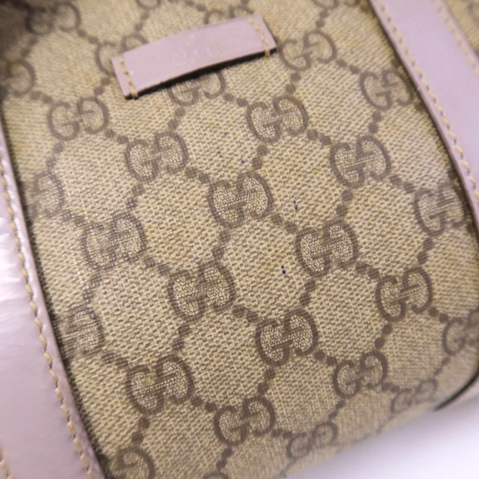 GUCCI 塗層帆布Boston Bag手提包