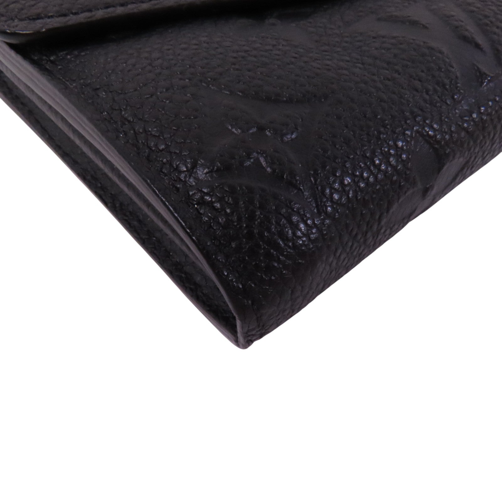 LOUIS VUITTON Monogram Empreinte Sarah Long Wallet金扣長錢包