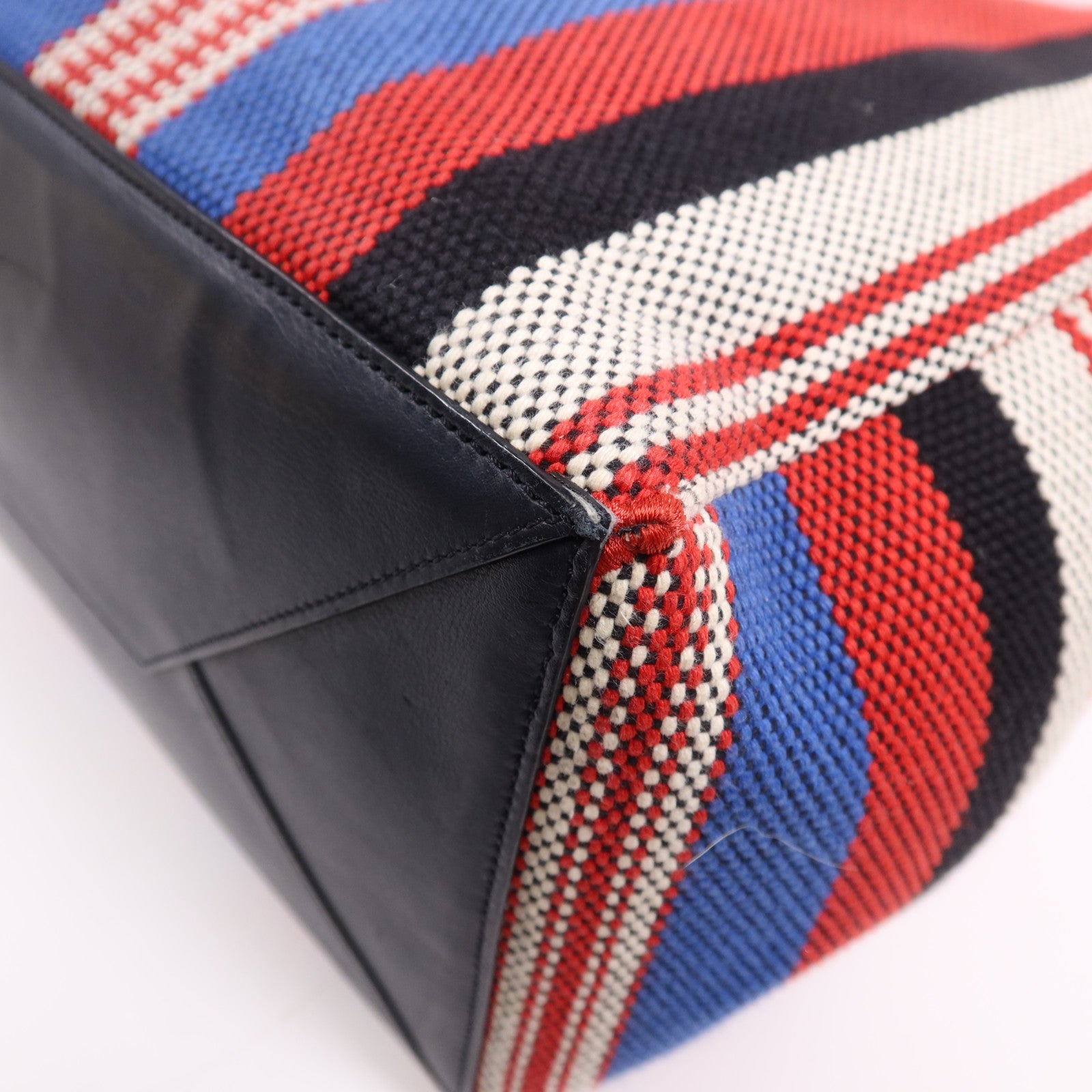 CELINE 帆布Tote Bag金扣手挽袋