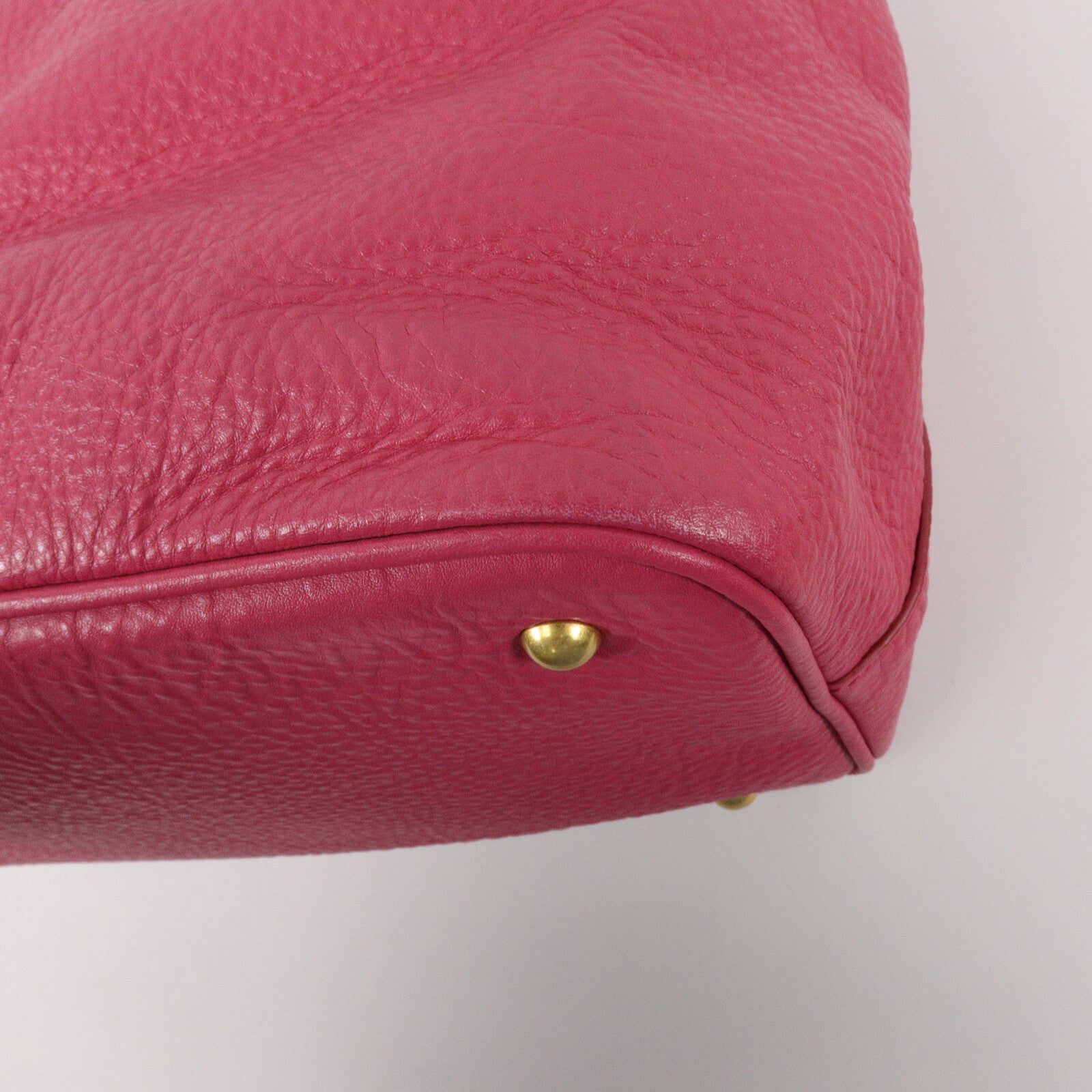 Miu Miu 牛皮皮革Madras 2 Way Shoulder Bay手挽肩背兩用袋
