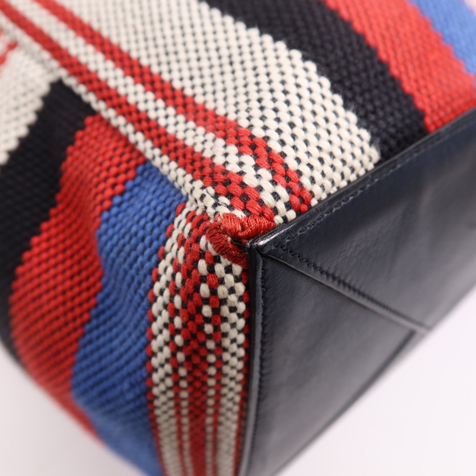 CELINE 帆布Tote Bag金扣手挽袋