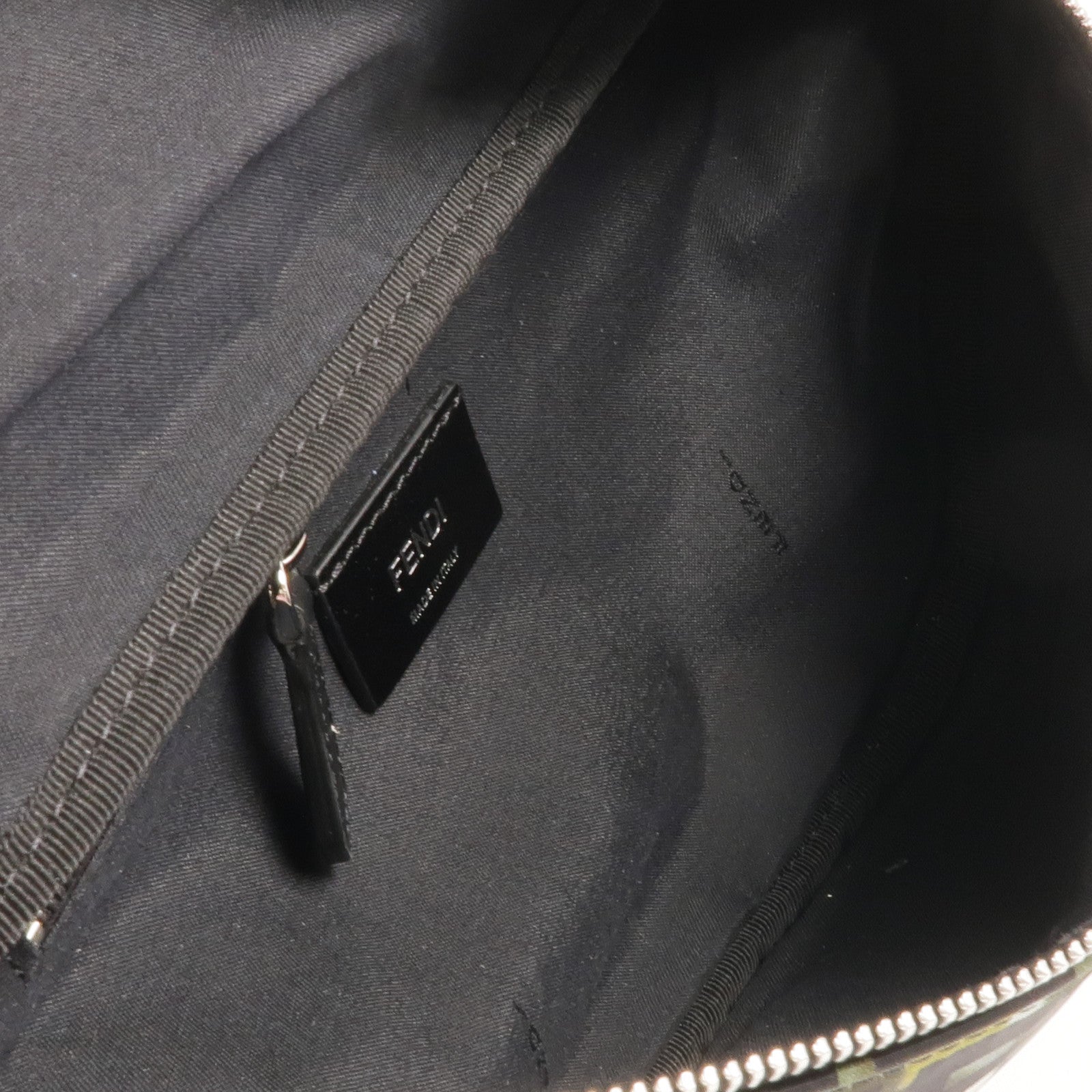 FENDI 尼龍CamouFF Belt Bag銀扣腰包