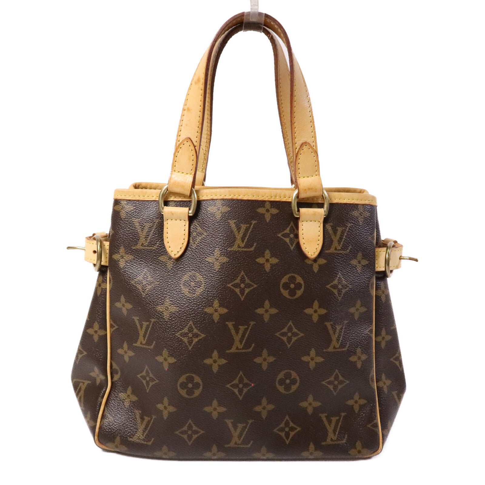 LOUIS VUITTON Monogram Batignolles Vertical金扣手挽袋