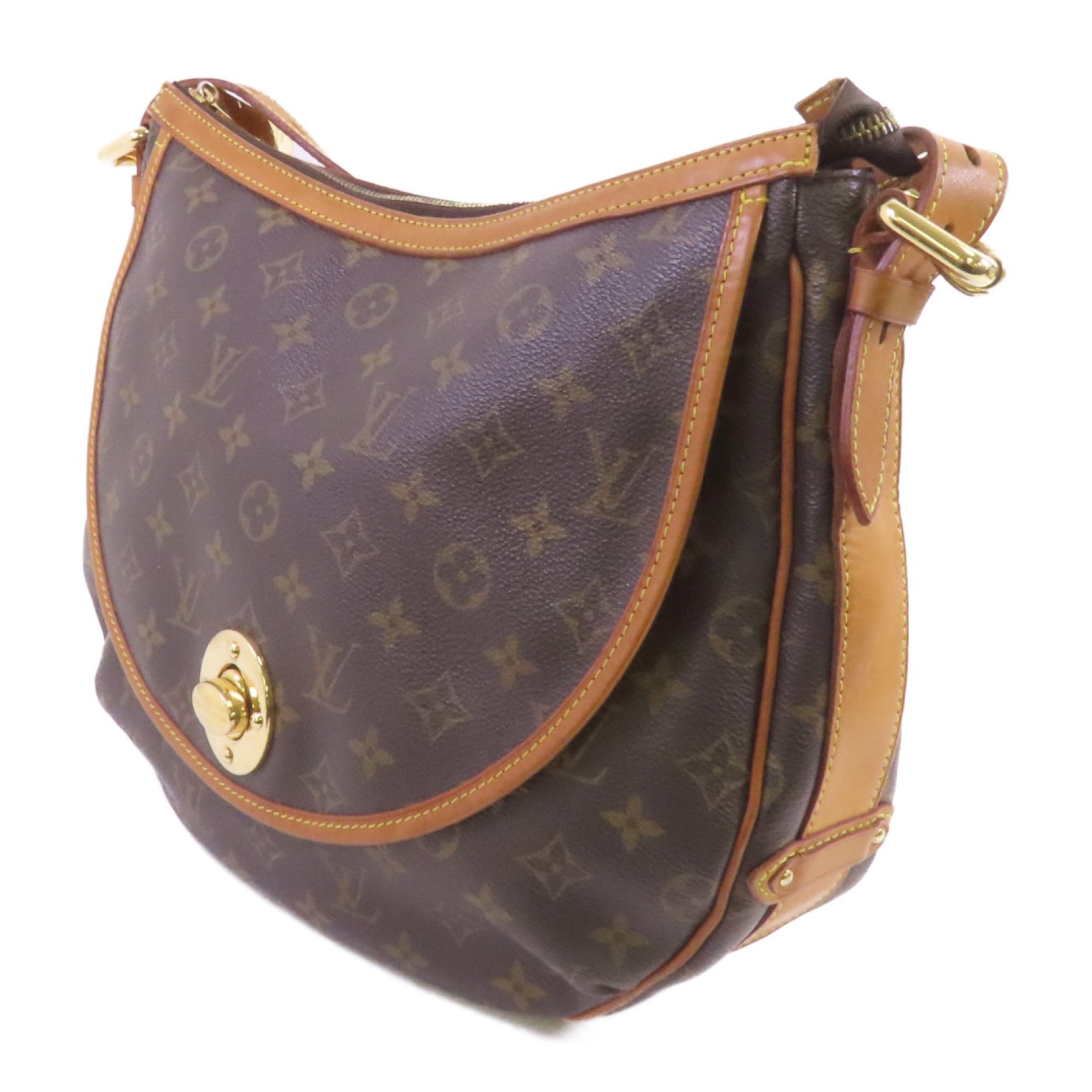 LOUIS VUITTON Monogram Tulum GM金扣肩背袋