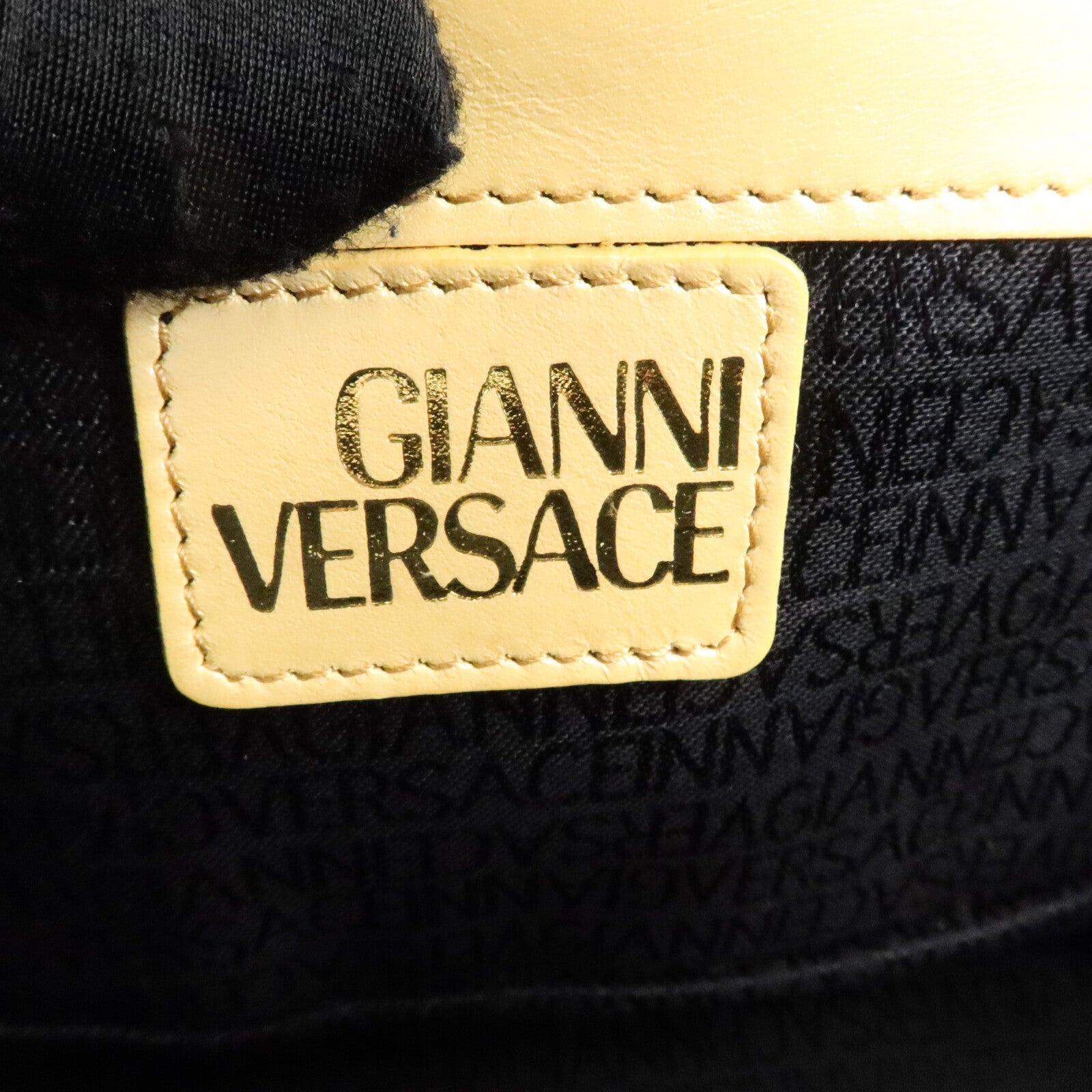 VERSACE 牛皮皮革Vintage Vanity Bag手挽袋