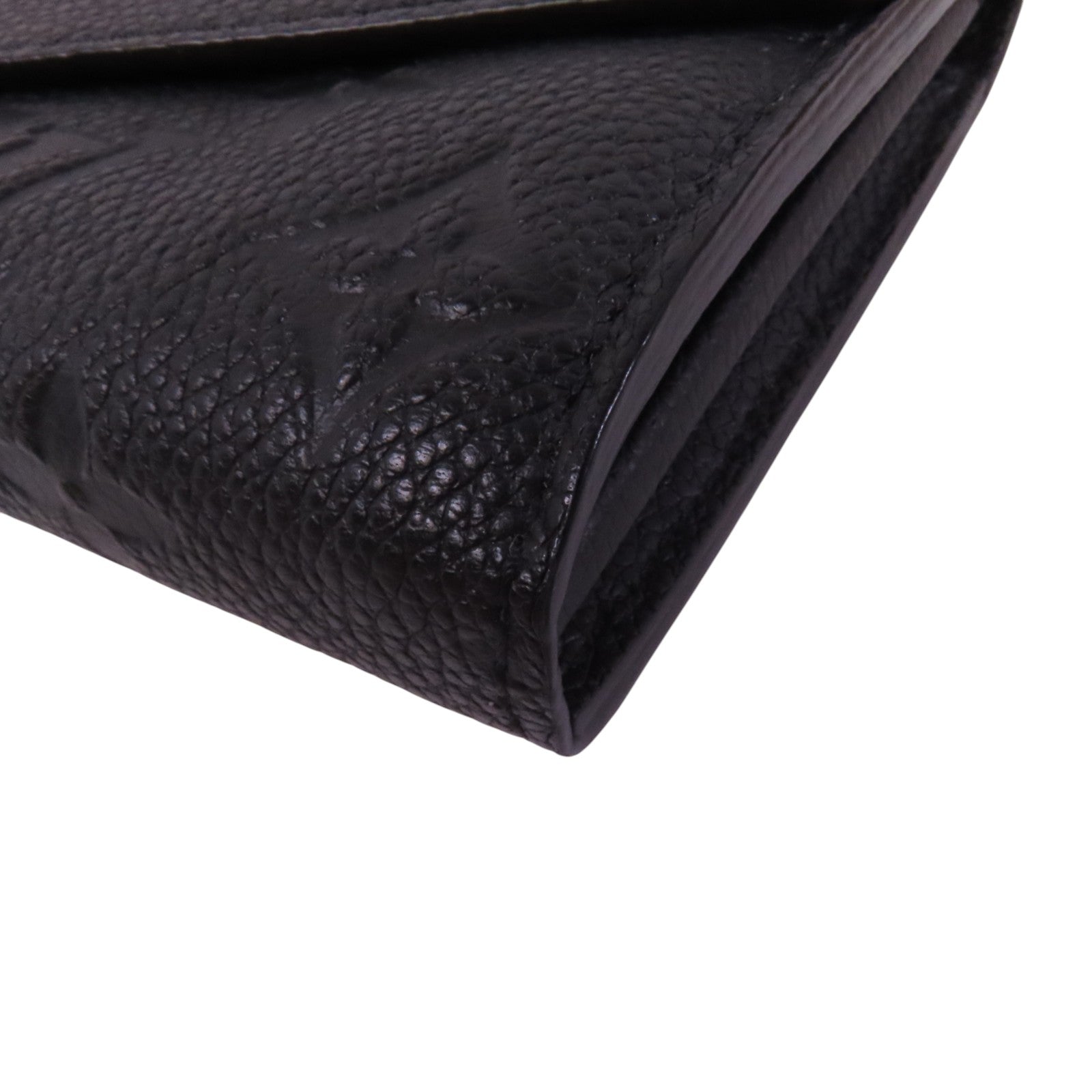 LOUIS VUITTON Monogram Empreinte Sarah Long Wallet金扣長錢包