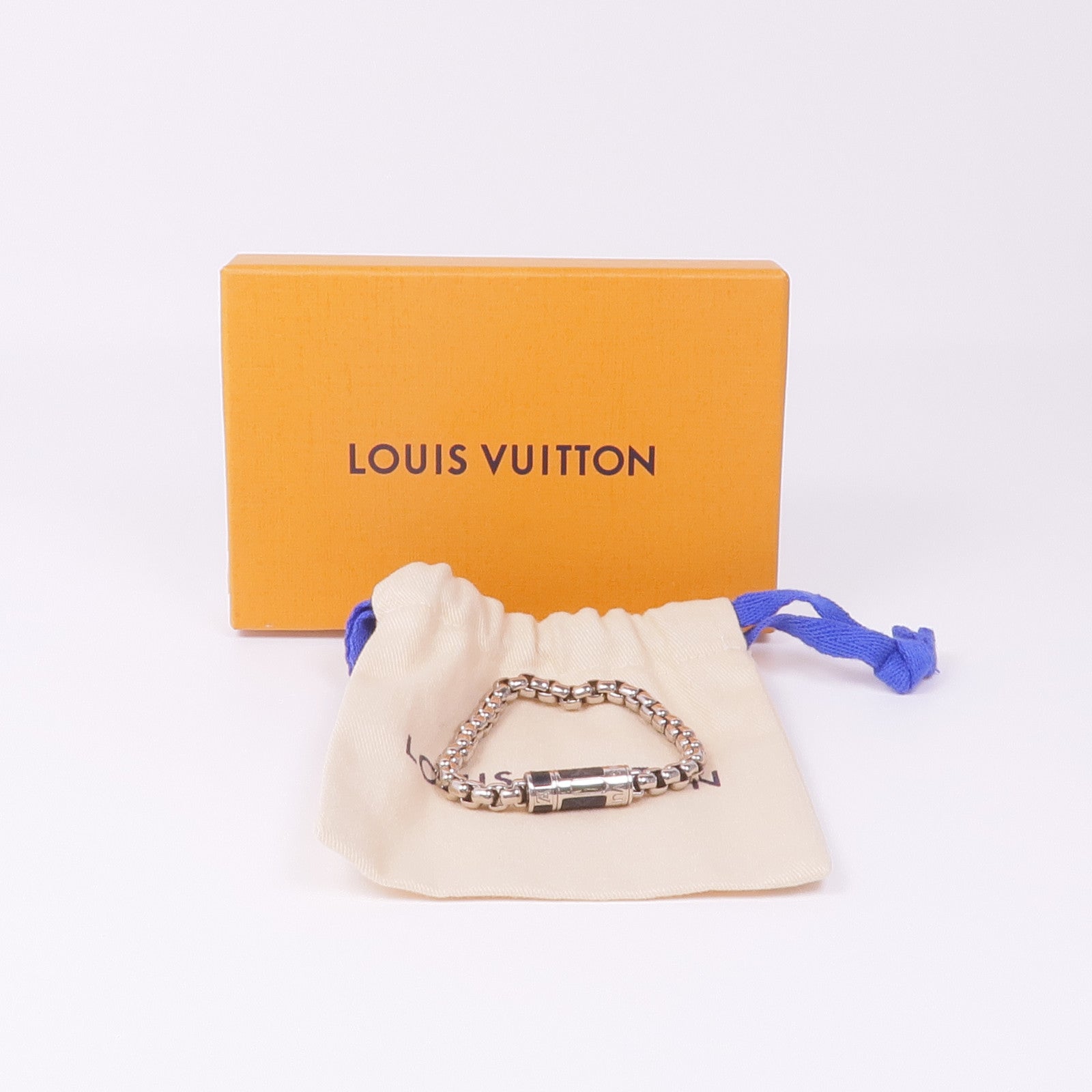LOUIS VUITTON 金屬Monogram Eclipse Chain Bracelet手鏈