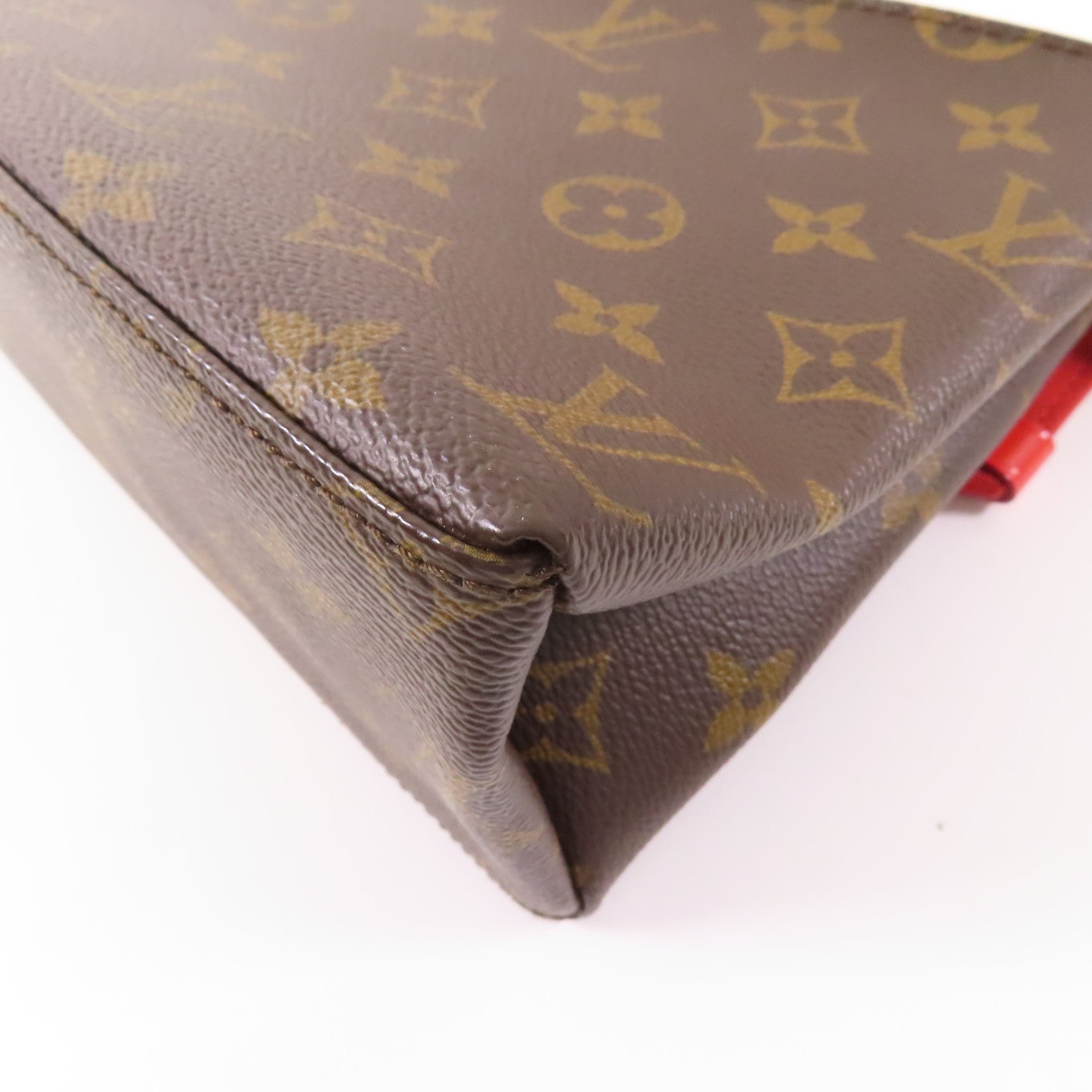 LOUIS VUITTON Monogram/Epi Saint Michel銀扣肩背袋