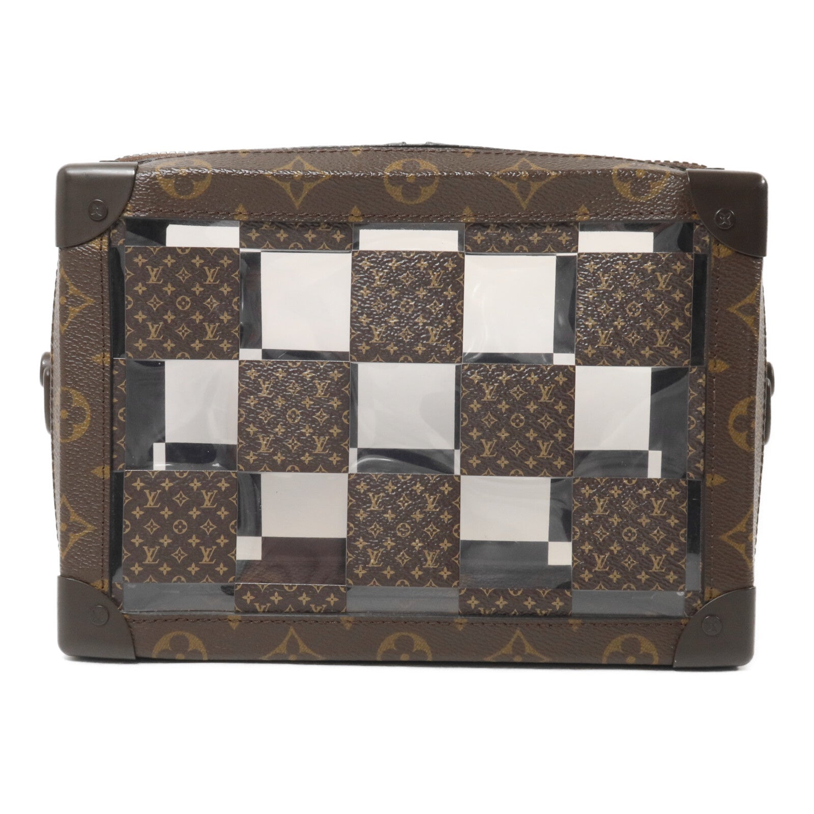 LOUIS VUITTON Monogram/PVC Chess Soft Trunk肩背袋