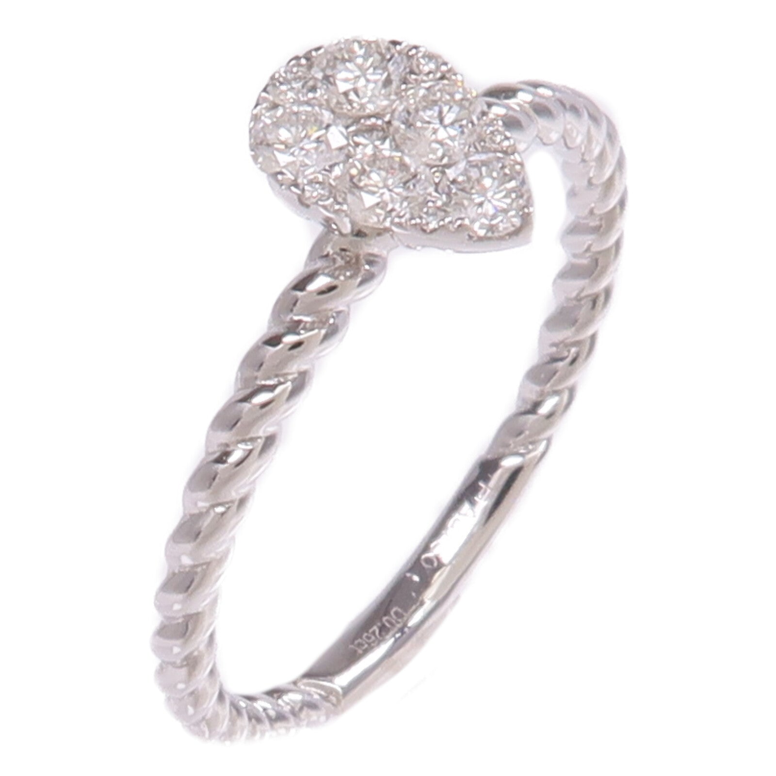 JEWELRY 18K白金Diamond Ring鑽石戒指US#5.75