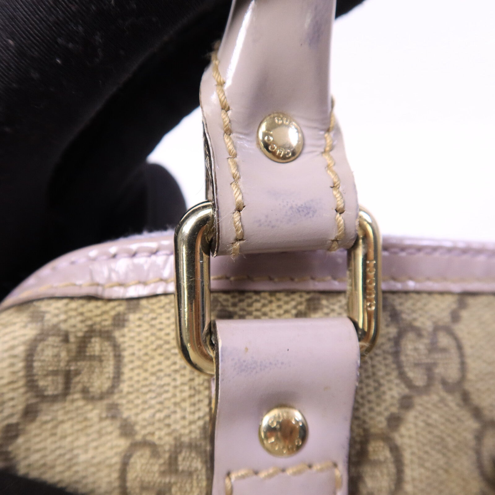 GUCCI 塗層帆布Boston Bag手提包