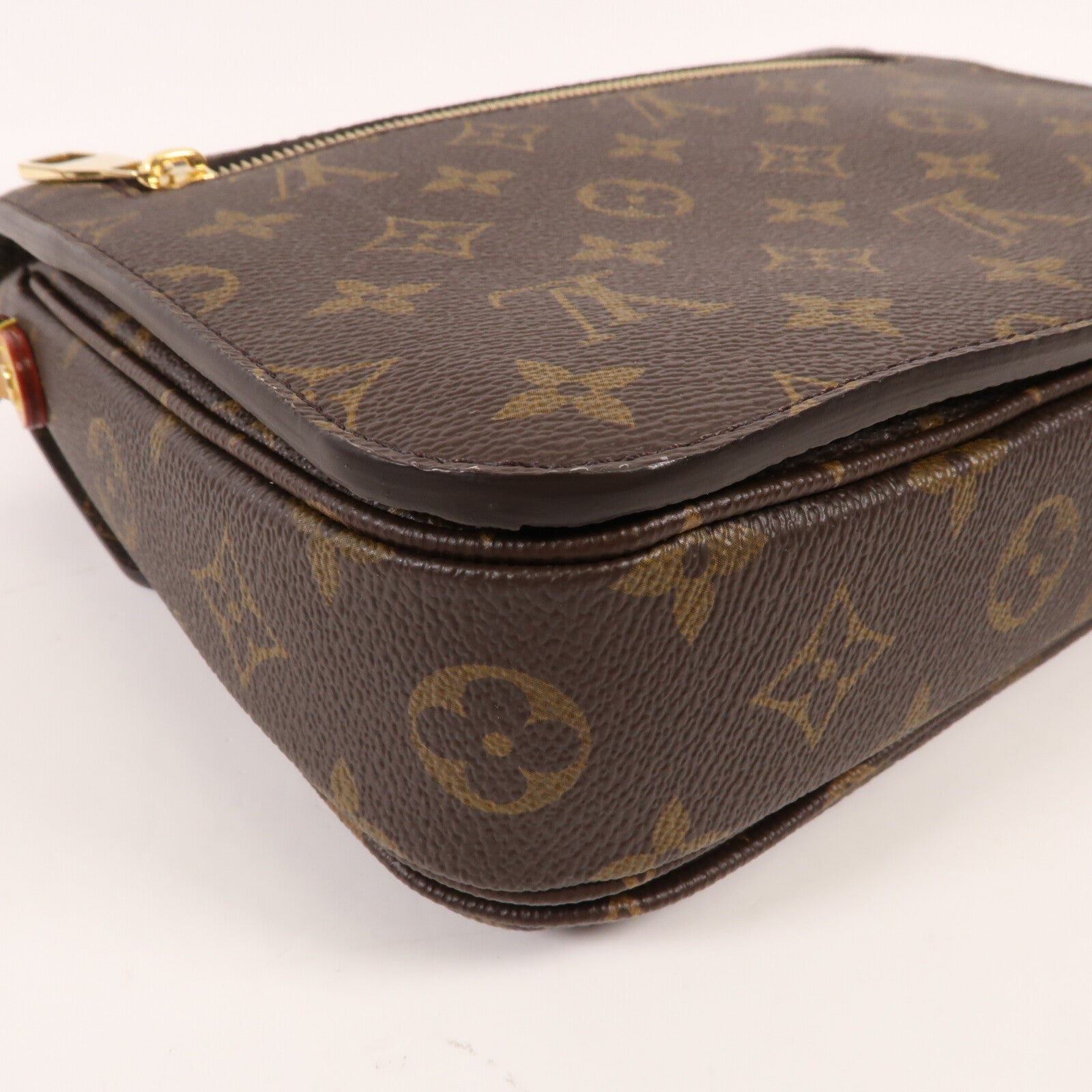 LOUIS VUITTON Monogram Pochette Metis MM金扣手挽肩背兩用袋