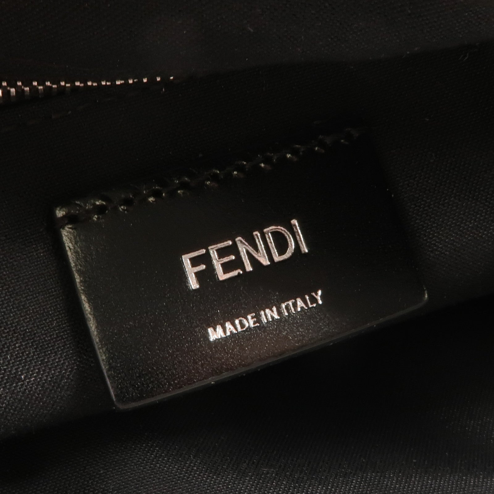 FENDI 尼龍CamouFF Belt Bag銀扣腰包