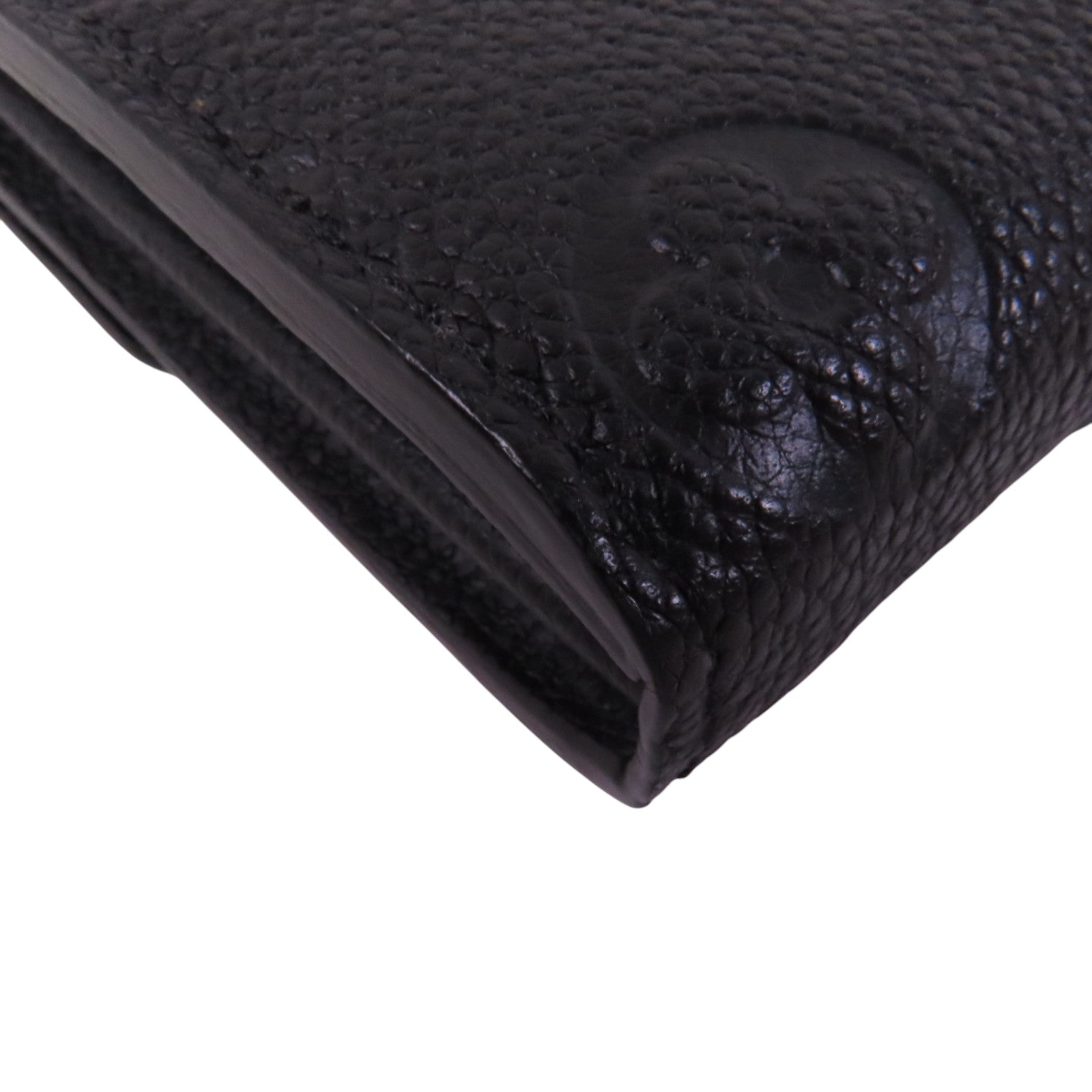 LOUIS VUITTON Monogram Empreinte Sarah Long Wallet金扣長錢包