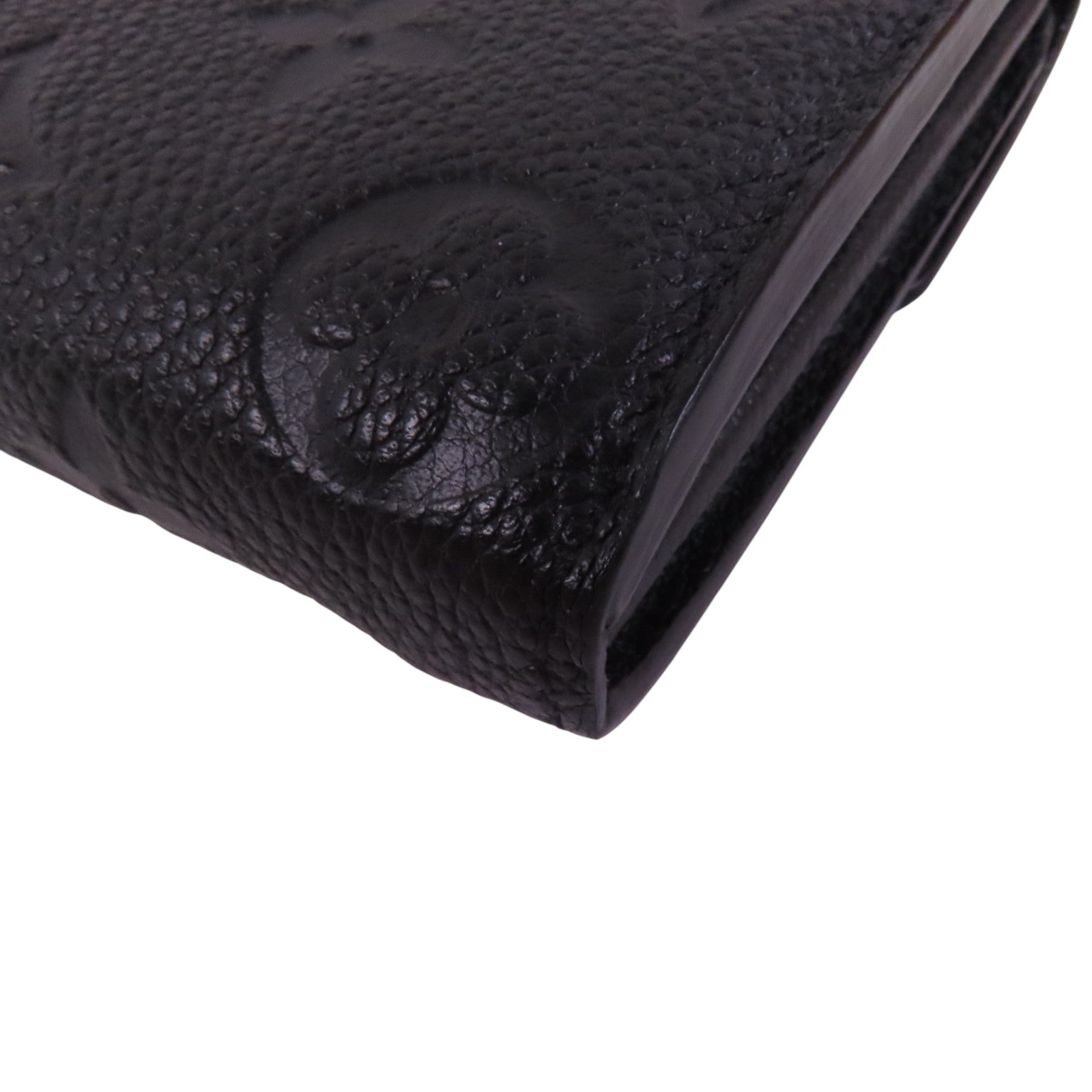 LOUIS VUITTON Monogram Empreinte Sarah Long Wallet金扣長錢包