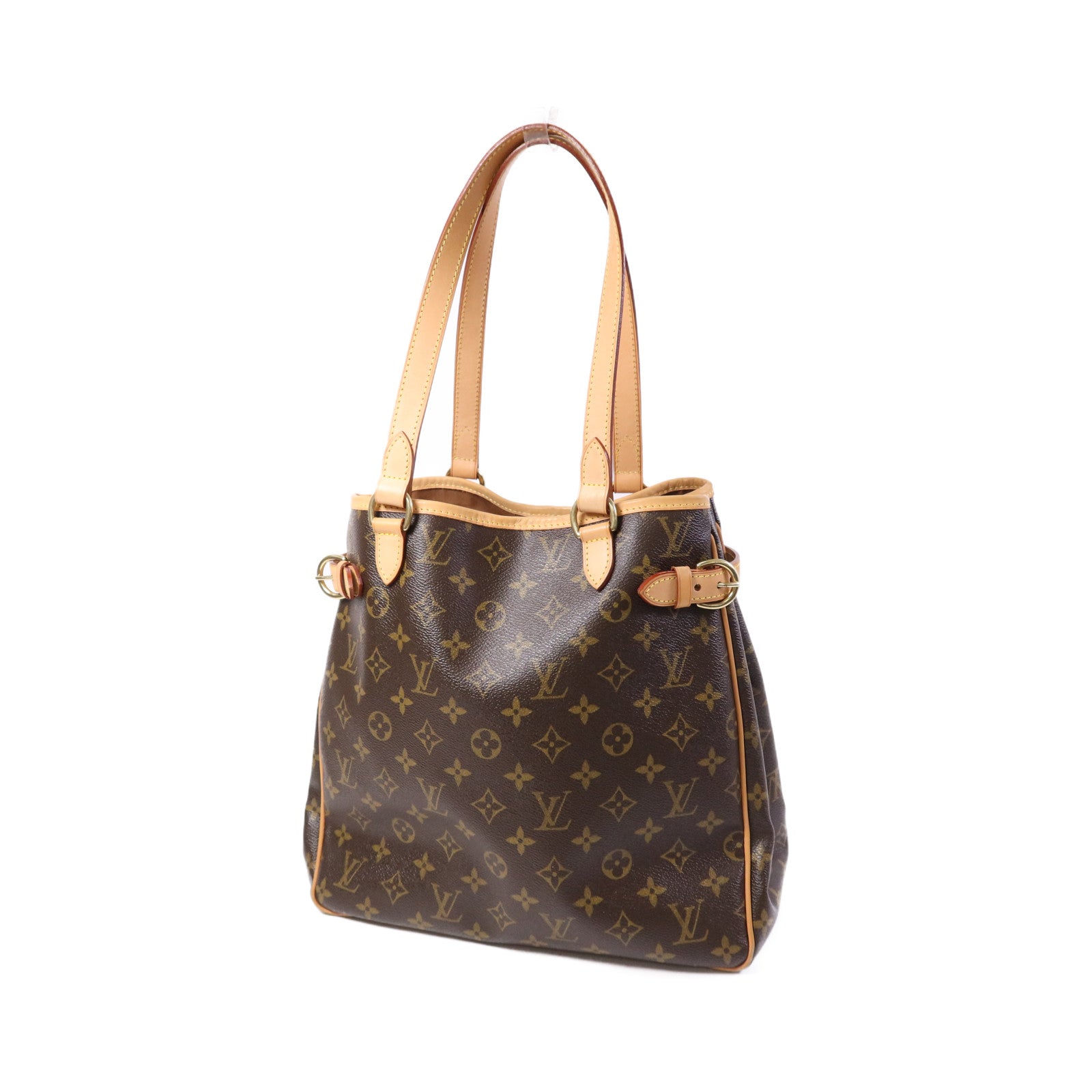 LOUIS VUITTON Monogram Batignolles金扣肩背袋