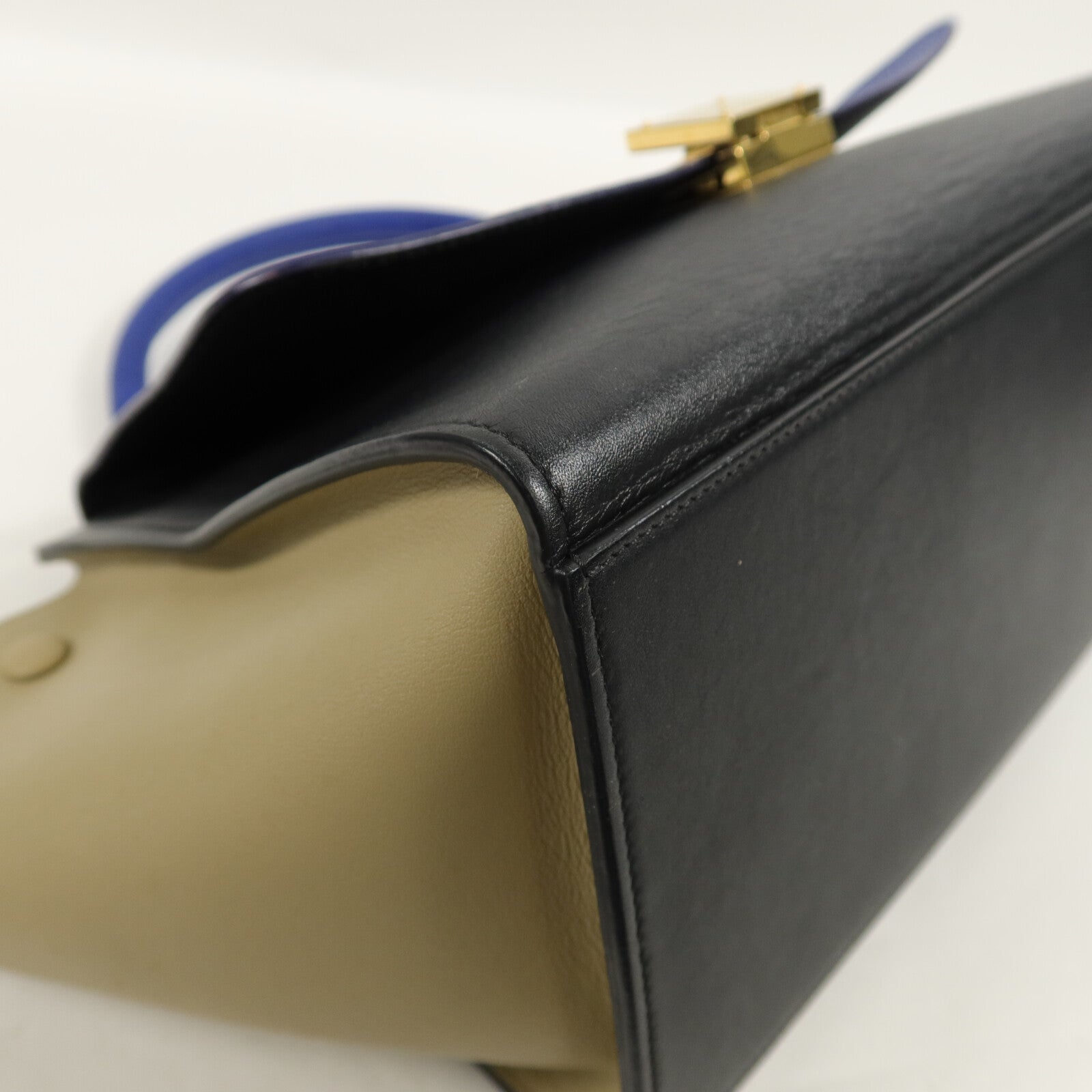 CELINE 牛皮皮革Trapeze Medium手挽肩背兩用袋