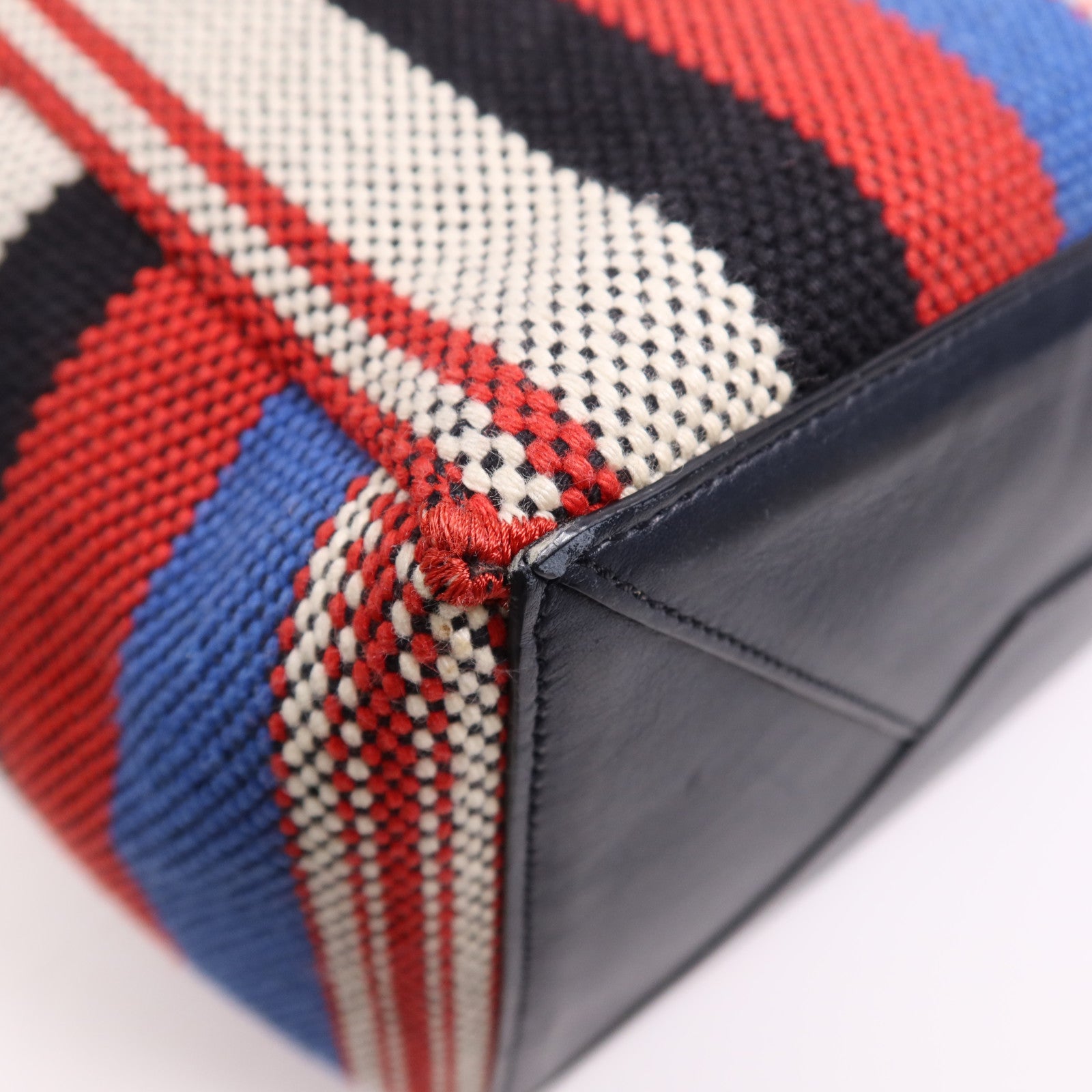 CELINE 帆布Tote Bag金扣手挽袋