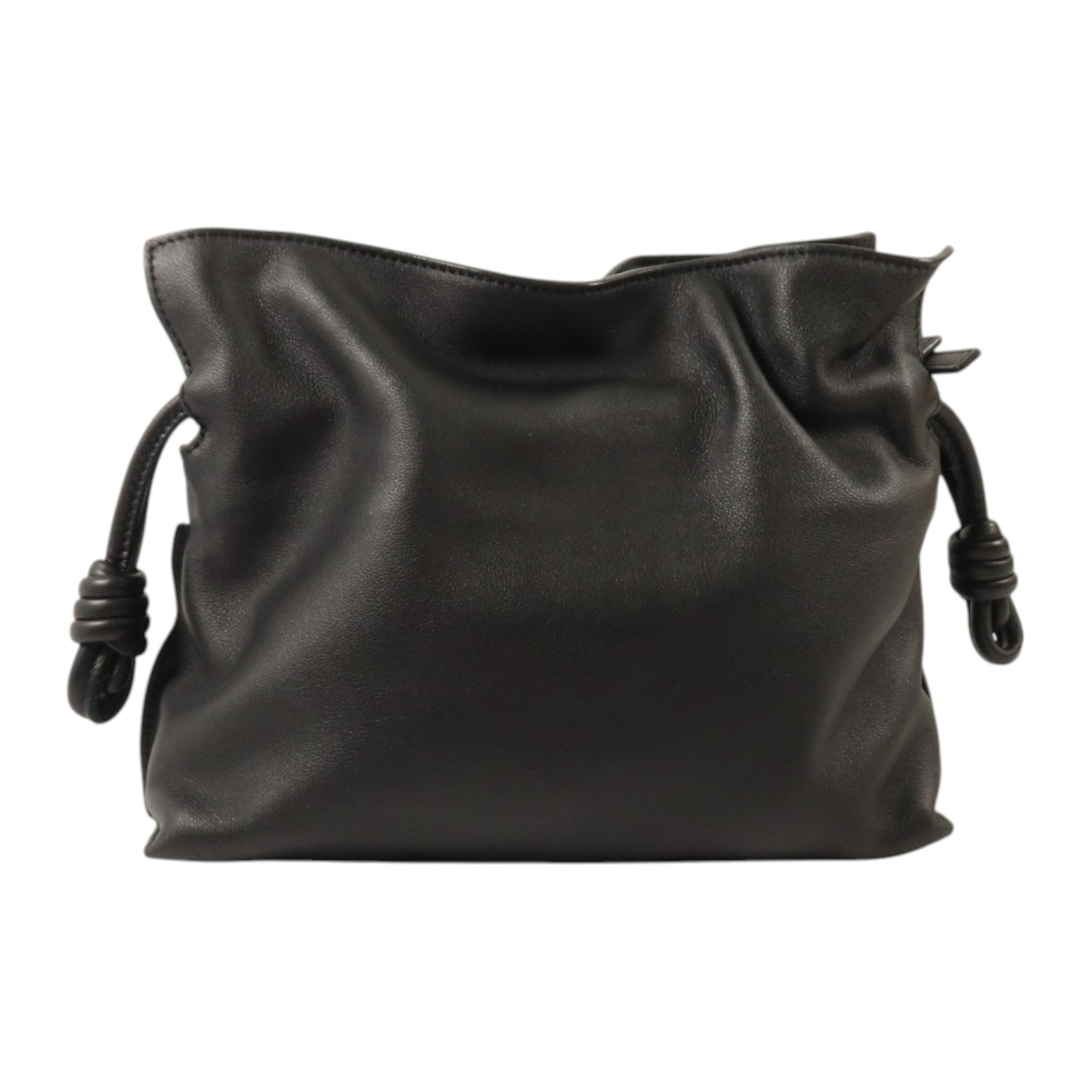 LOEWE 羊皮皮革Mini Flamenco Clutch/Shoulder手拿/肩背兩用袋