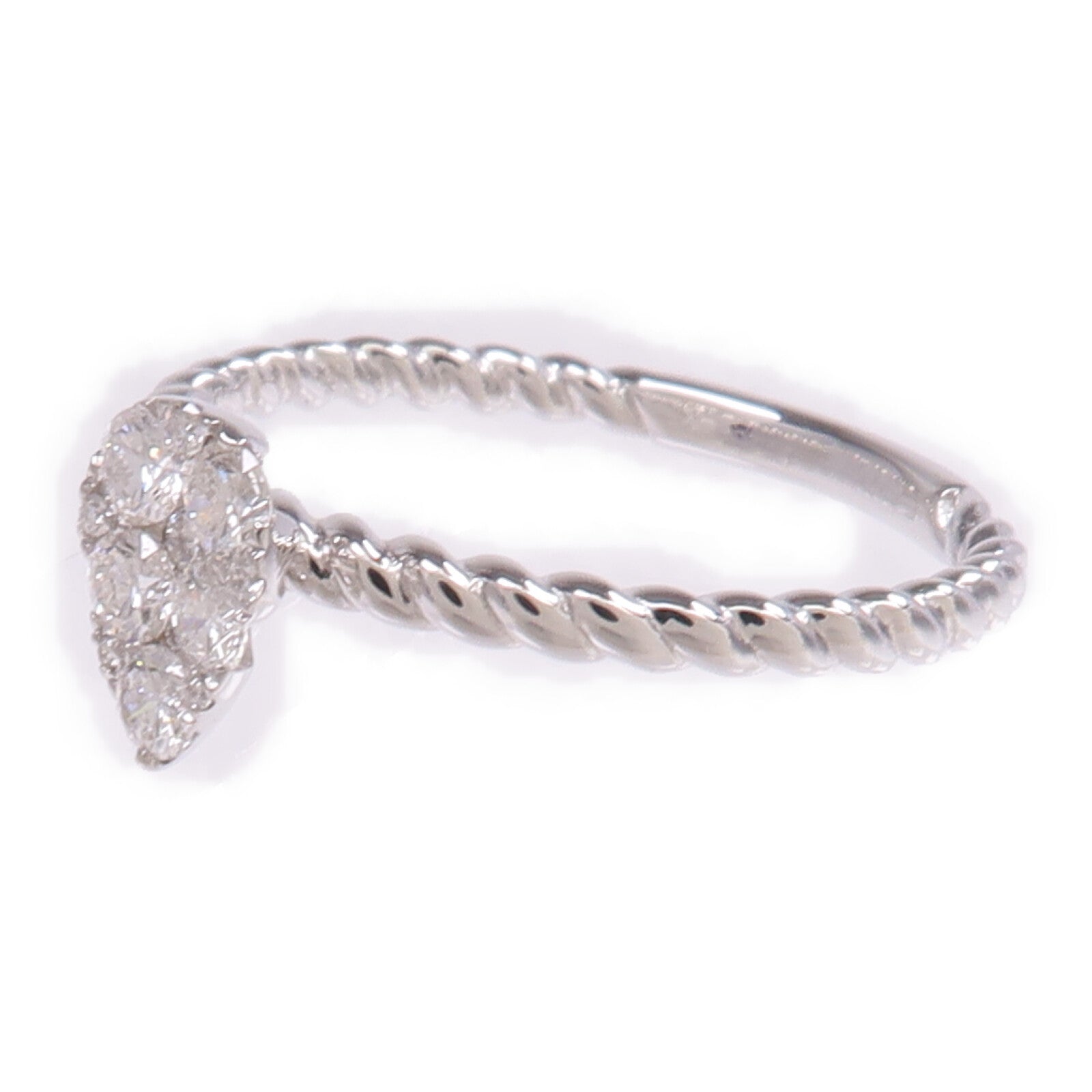 JEWELRY 18K白金Diamond Ring鑽石戒指US#5.75