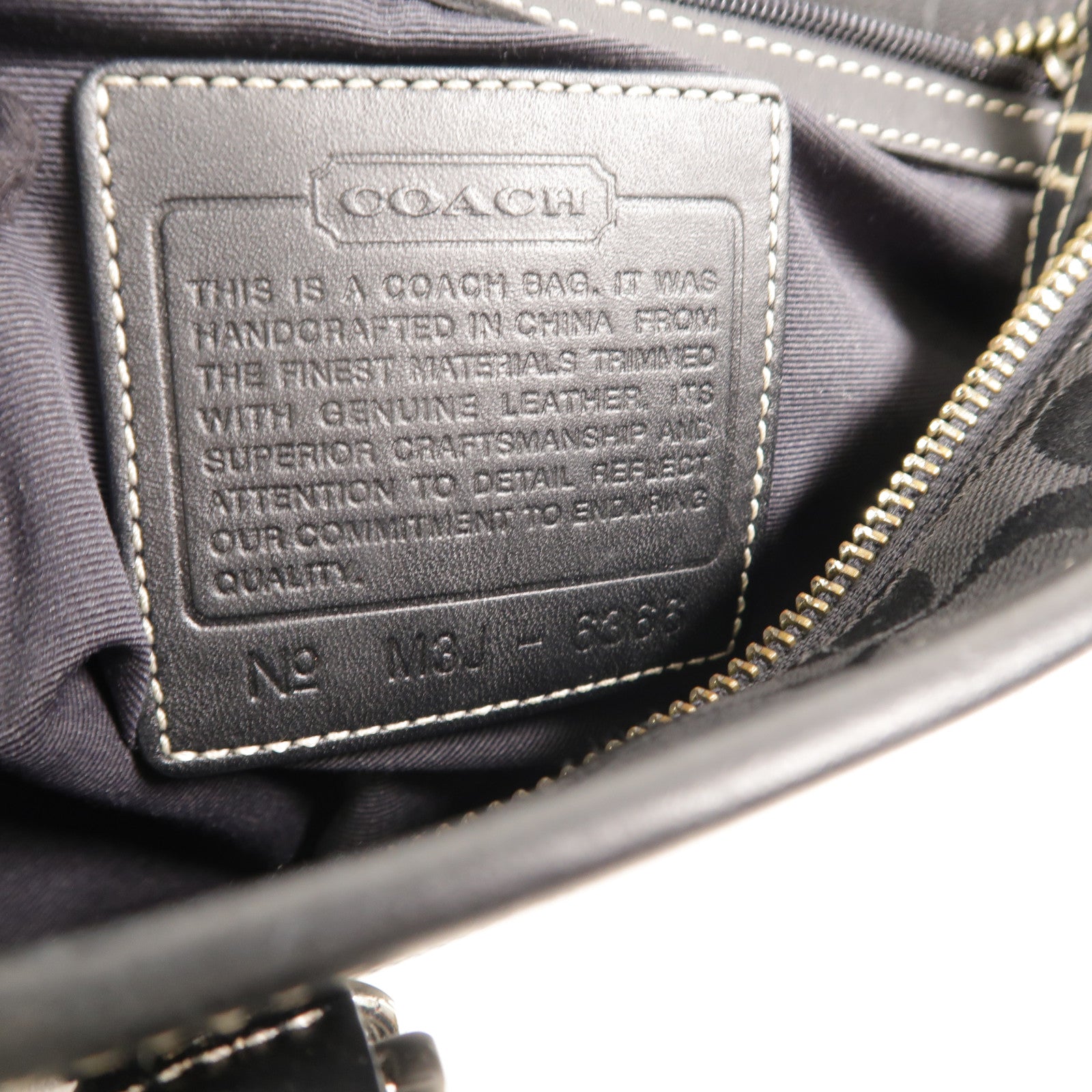 COACH 帆布Tote Bag手挽袋