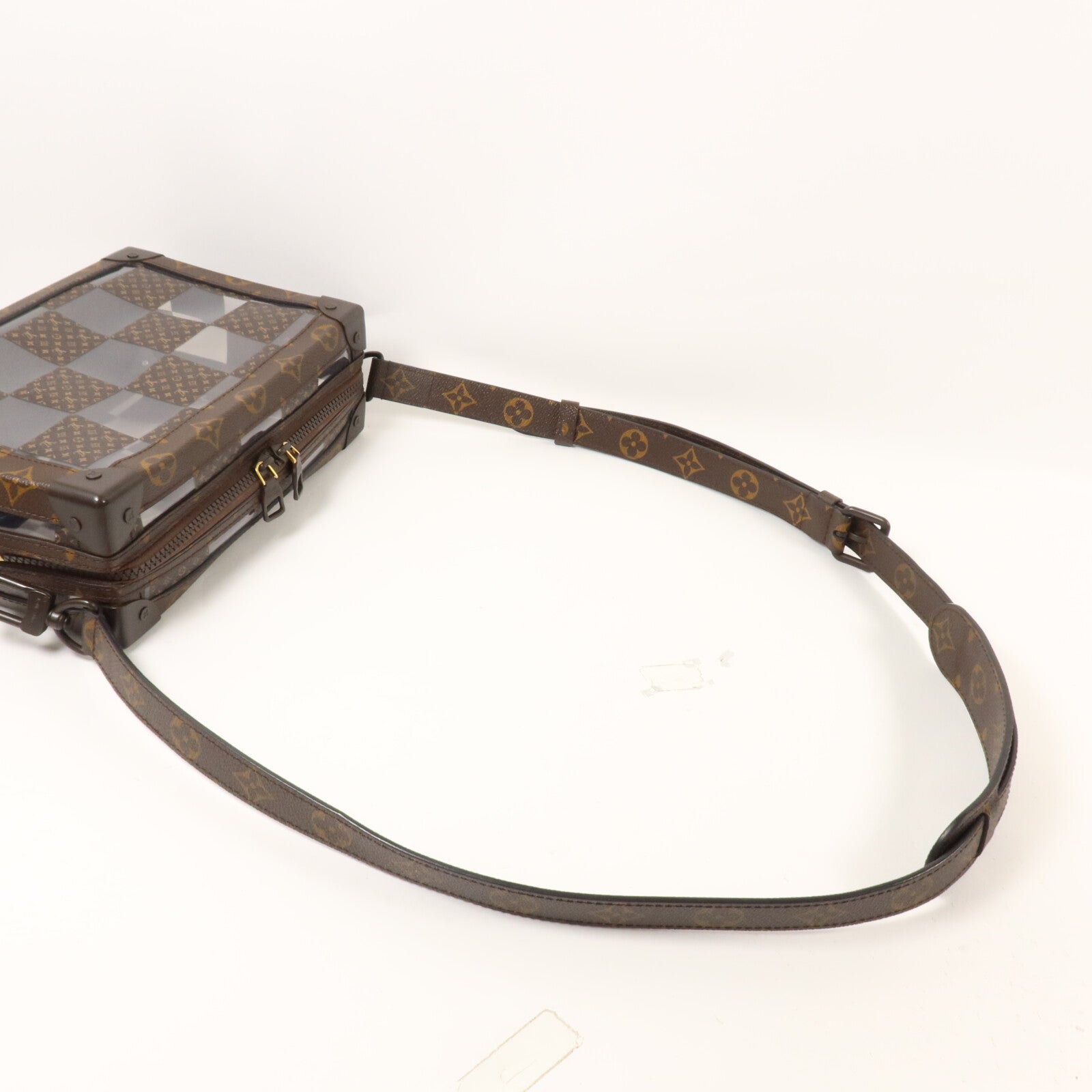 LOUIS VUITTON Monogram/PVC Chess Soft Trunk肩背袋