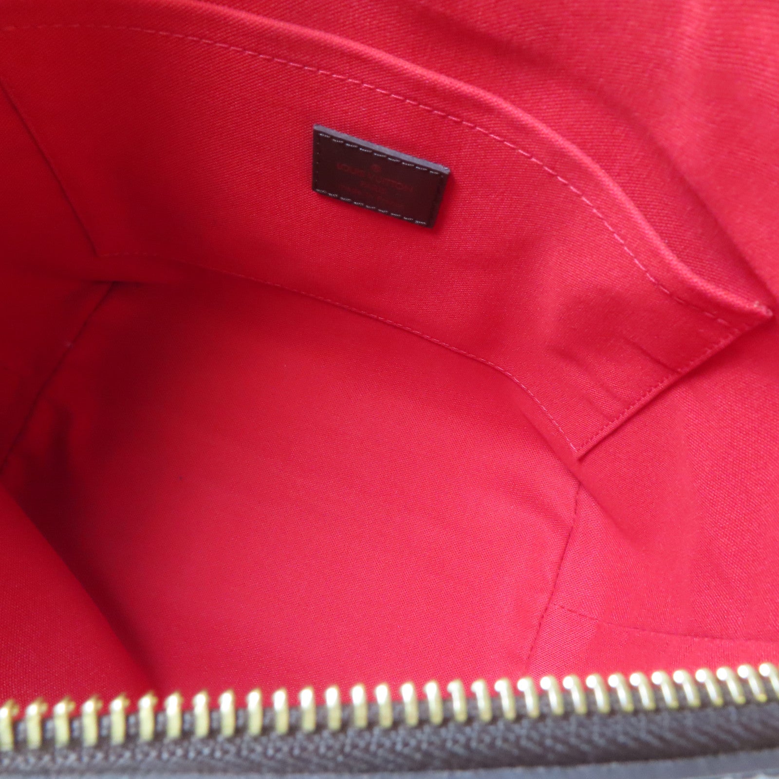 LOUIS VUITTON Damier Illovo MM金扣肩背袋啡色