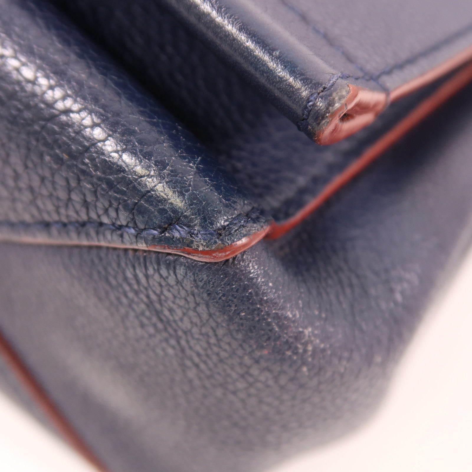 LOUIS VUITTON 牛皮皮革Lockme II BB銀扣手挽肩背兩用袋