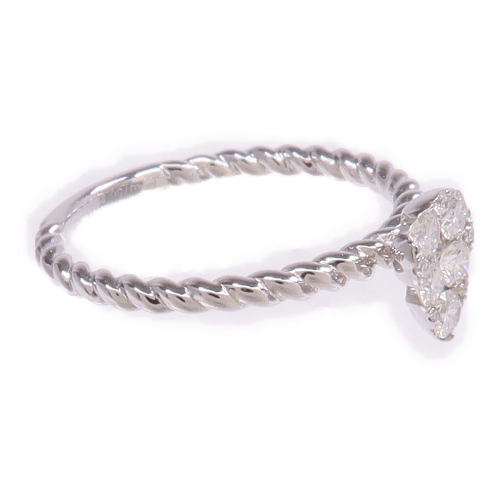JEWELRY 18K白金Diamond Ring鑽石戒指US#5.75