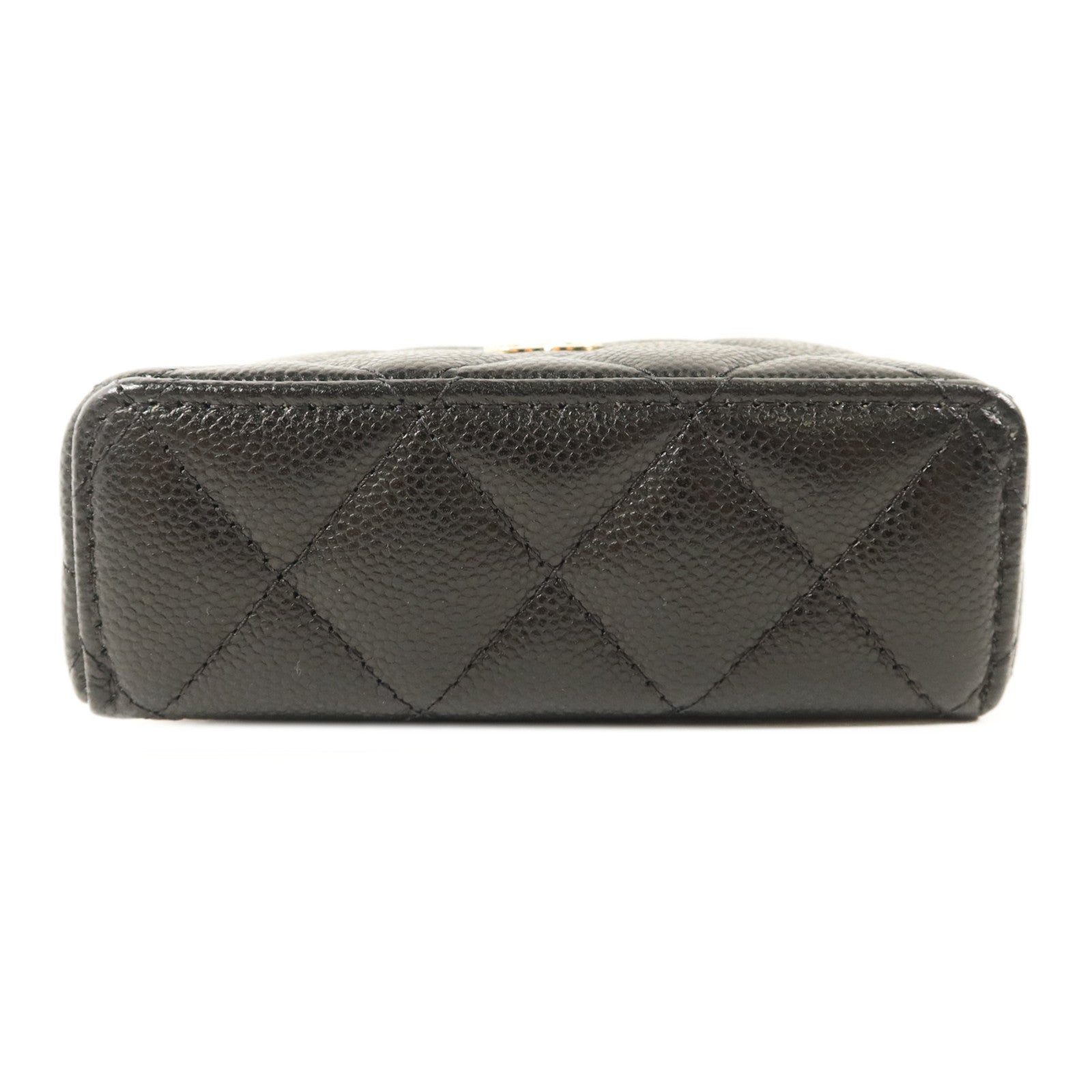 CHANEL 牛皮皮革Classic Mini Bag Charm金扣掛飾