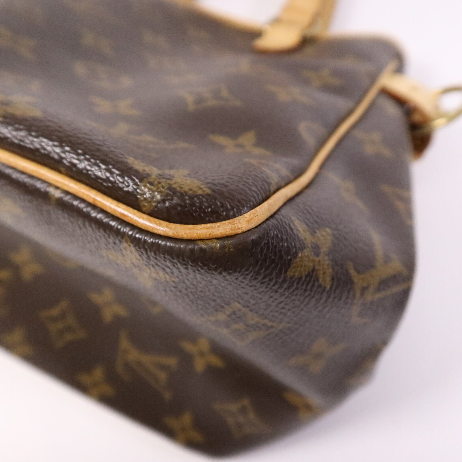 LOUIS VUITTON Monogram Batignolles Vertical金扣手挽袋
