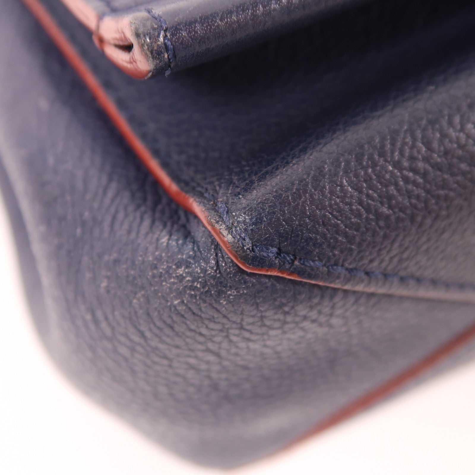 LOUIS VUITTON 牛皮皮革Lockme II BB銀扣手挽肩背兩用袋