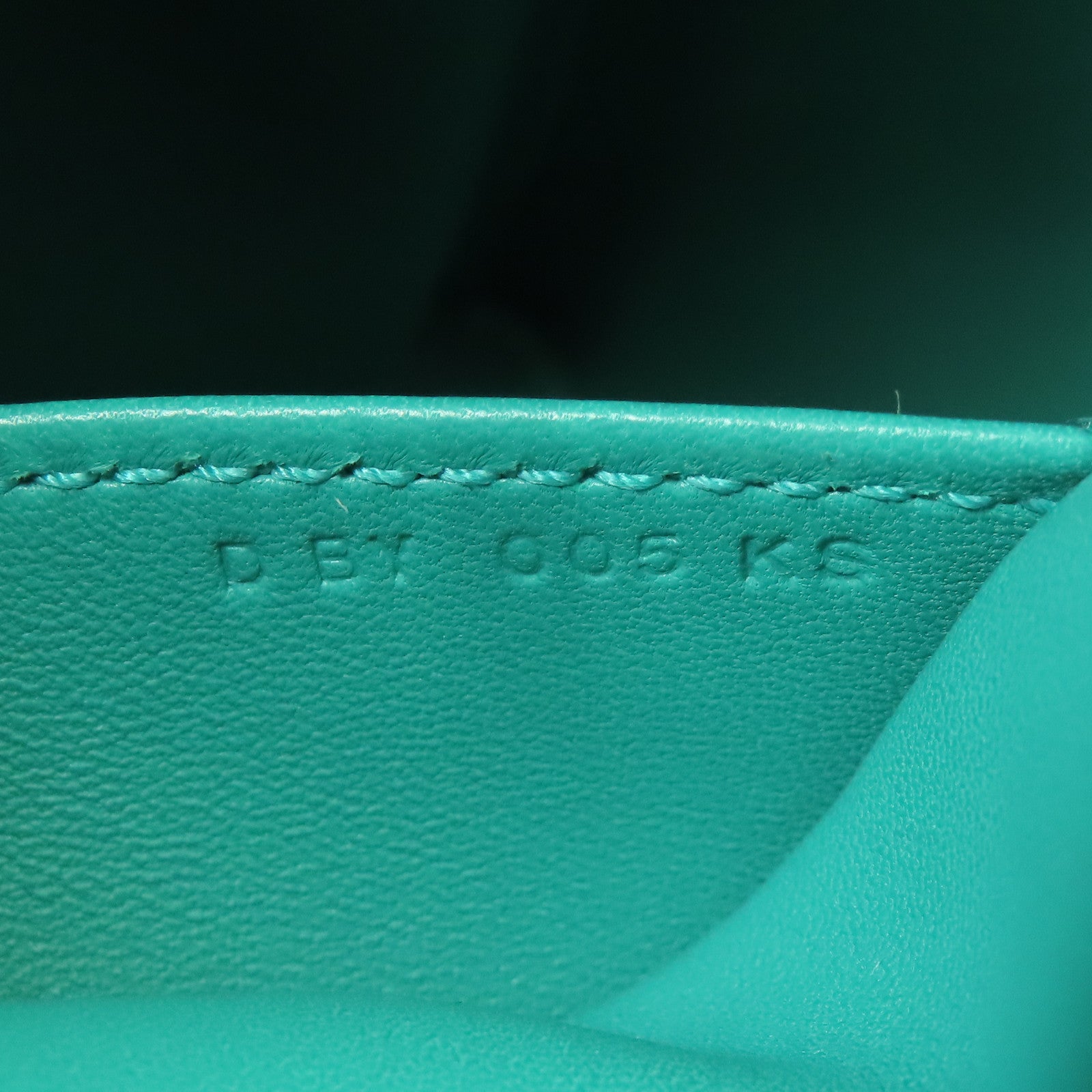 HERMES 【激減優惠】Evercolor皮革Tool Box 20銀扣手挽肩背兩用袋Menthe