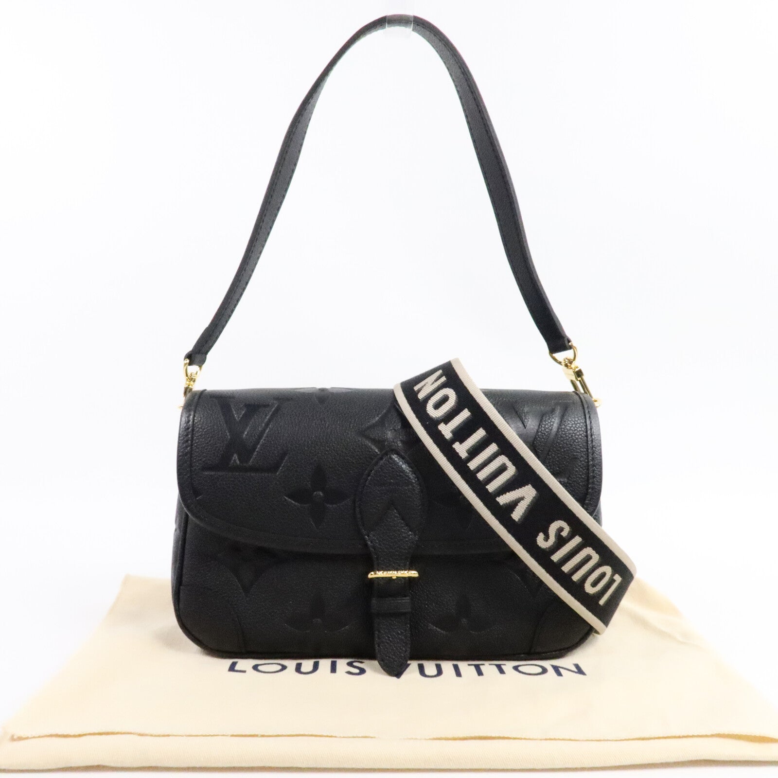 LOUIS VUITTON Monogram Empreinte Diane肩背袋