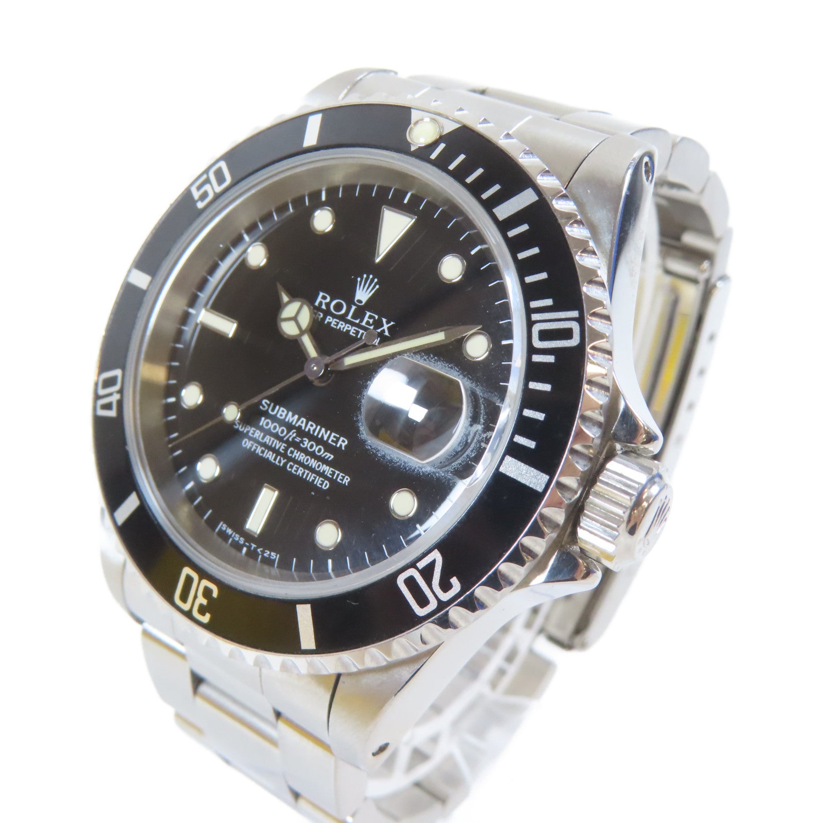 ROLEX Submariner Date不鏽鋼自動機芯手錶黑色