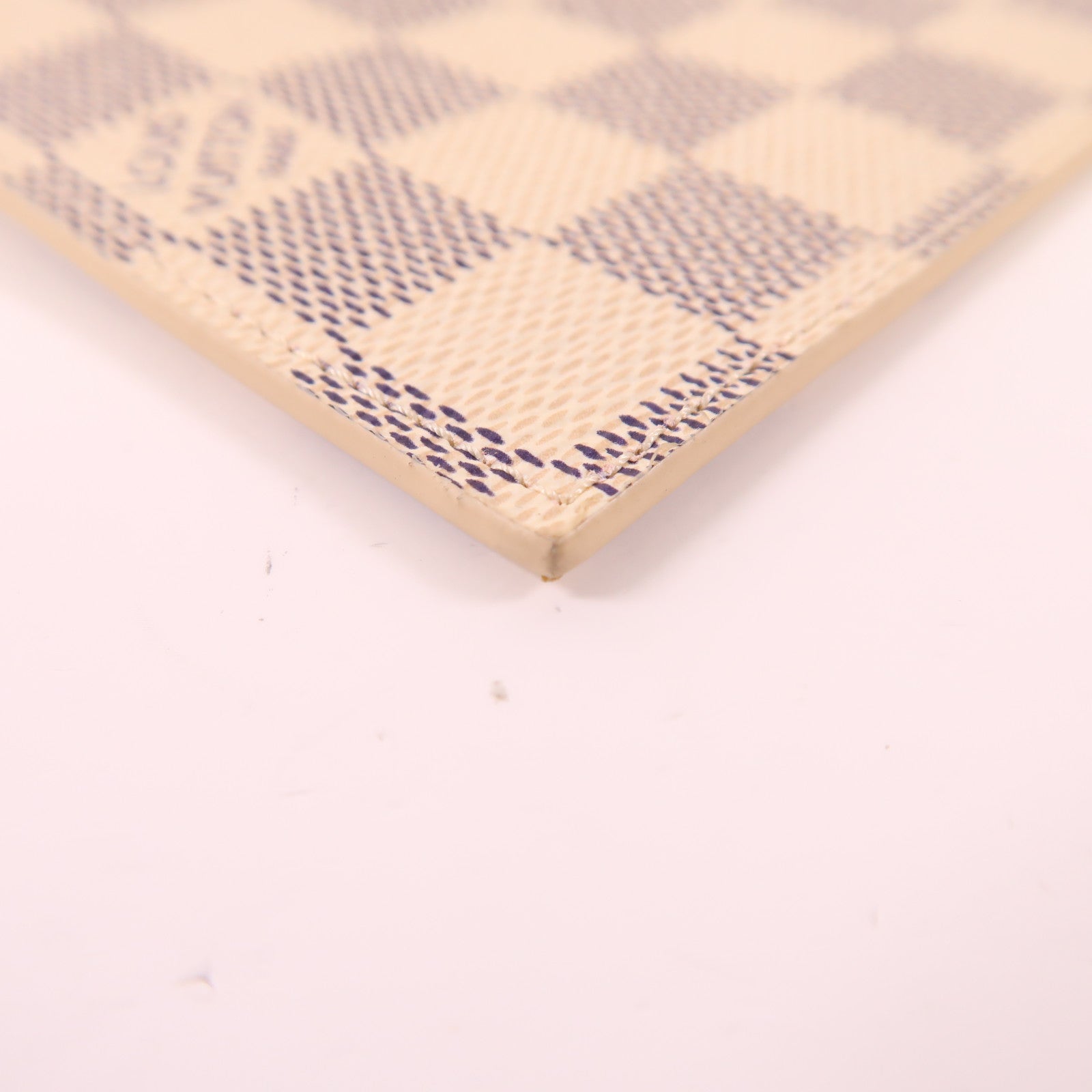 LOUIS VUITTON Damier Azur Pochette Felicie金扣肩背袋