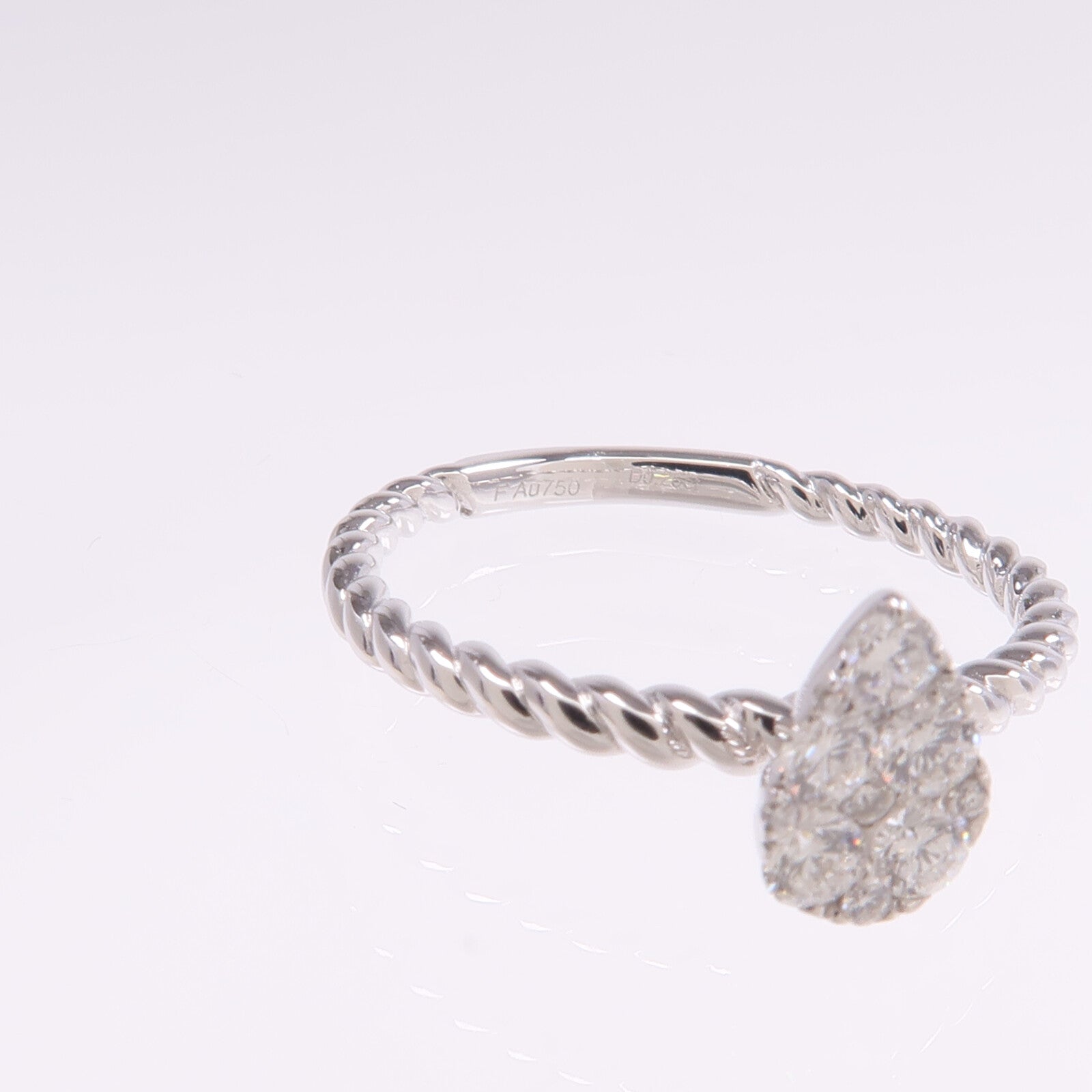 JEWELRY 18K白金Diamond Ring鑽石戒指US#5.75