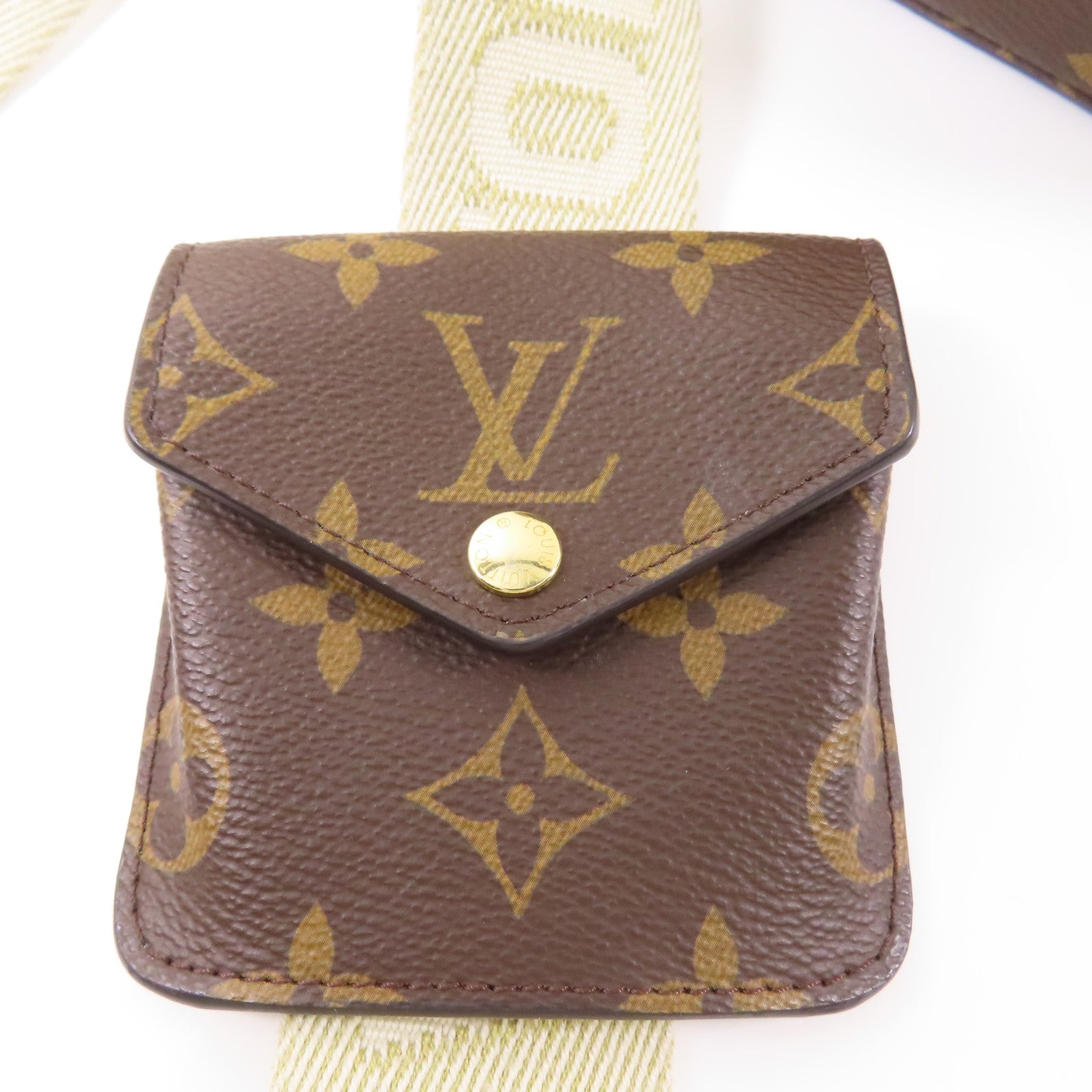 LOUIS VUITTON LV GHW Utility 2 Way Shoulder Bag M80446 Monogram Brown