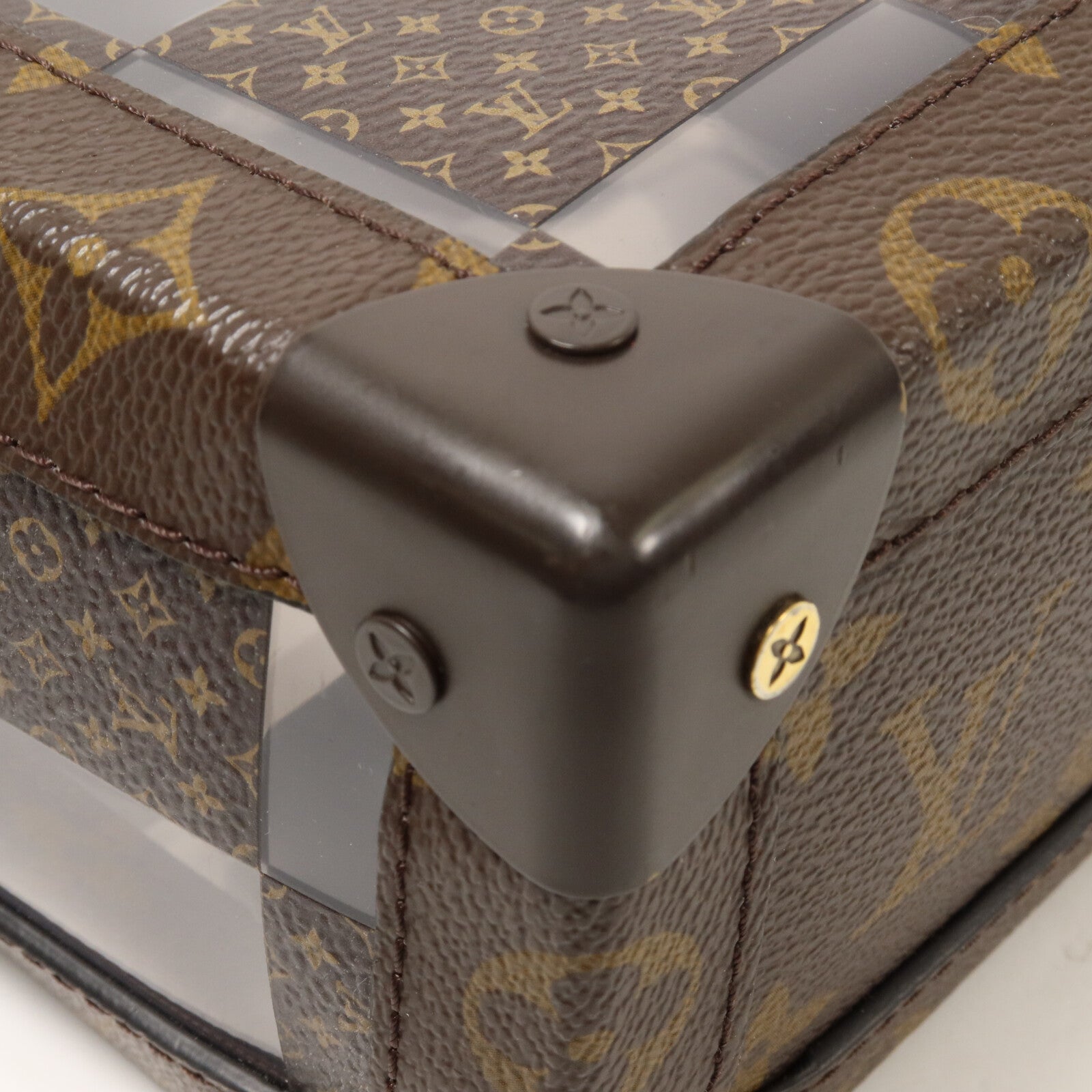 LOUIS VUITTON Monogram/PVC Chess Soft Trunk肩背袋