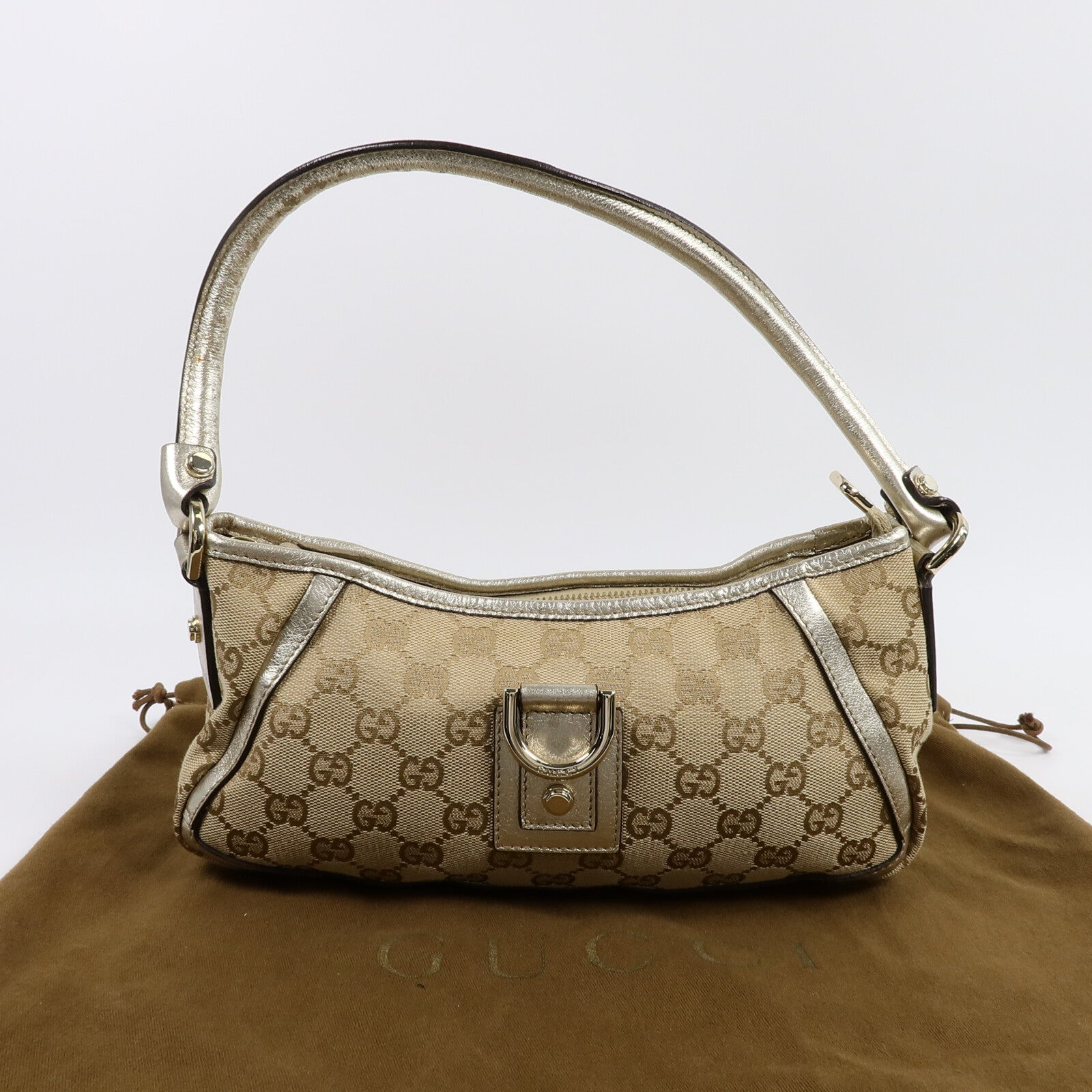 GUCCI 帆布Hand Bag肩背袋