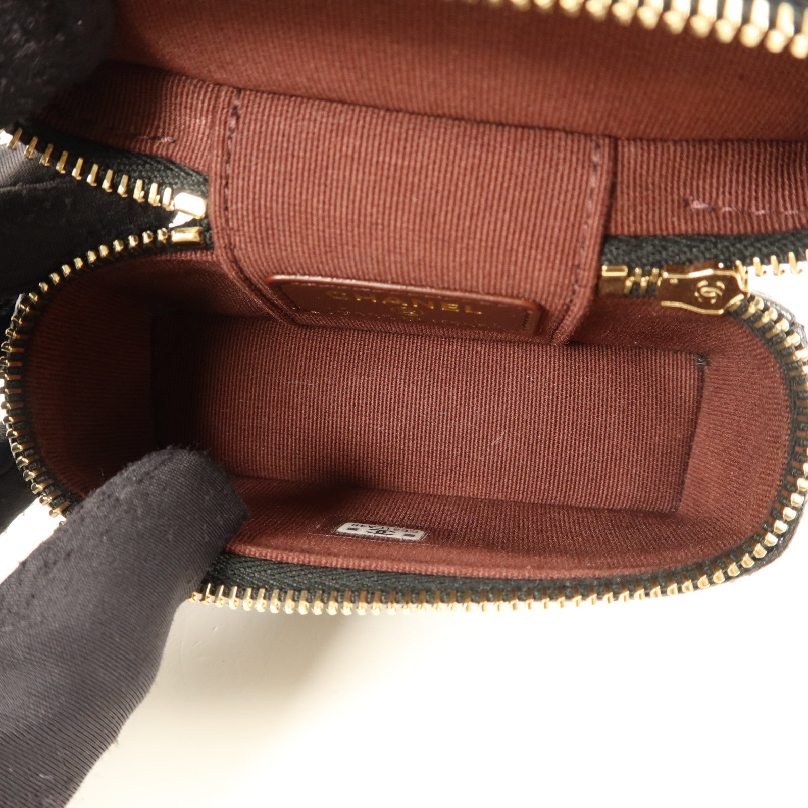 CHANEL 牛皮皮革Classic Mini Bag Charm金扣掛飾